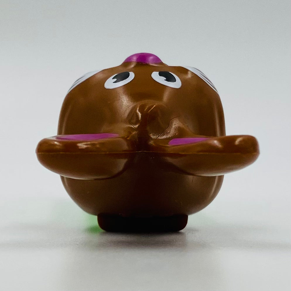 Easter Bunny (brown) green stem PEZ dispenser (2011) loose 5.9 Hungary