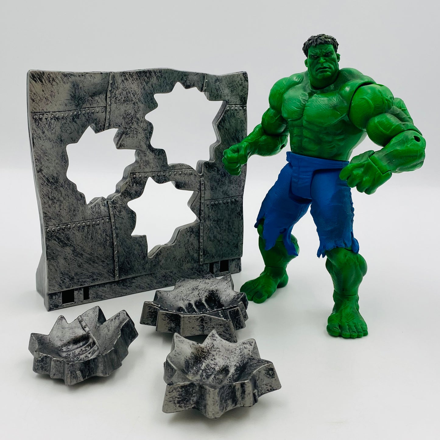 Hulk The Motion Picture Punching Hulk loose 6” action figure (2003) Toy Biz