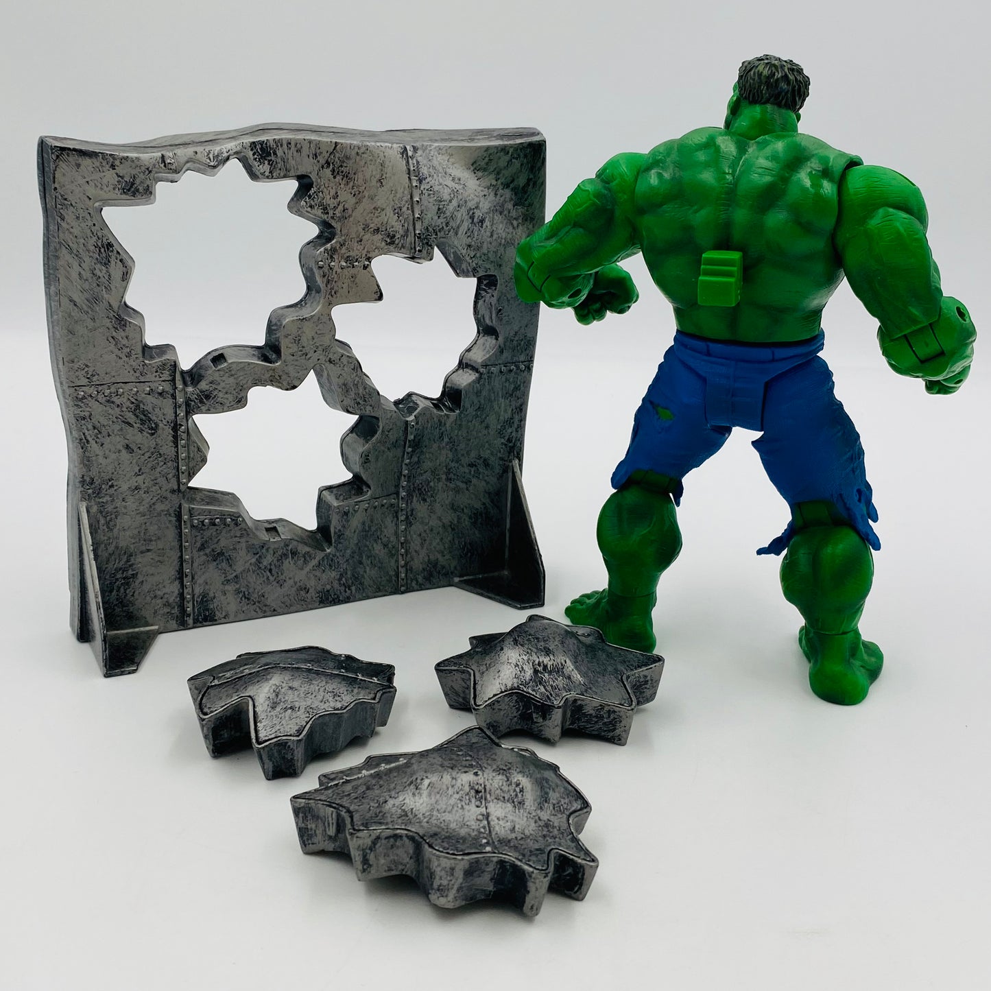 Hulk The Motion Picture Punching Hulk loose 6” action figure (2003) Toy Biz