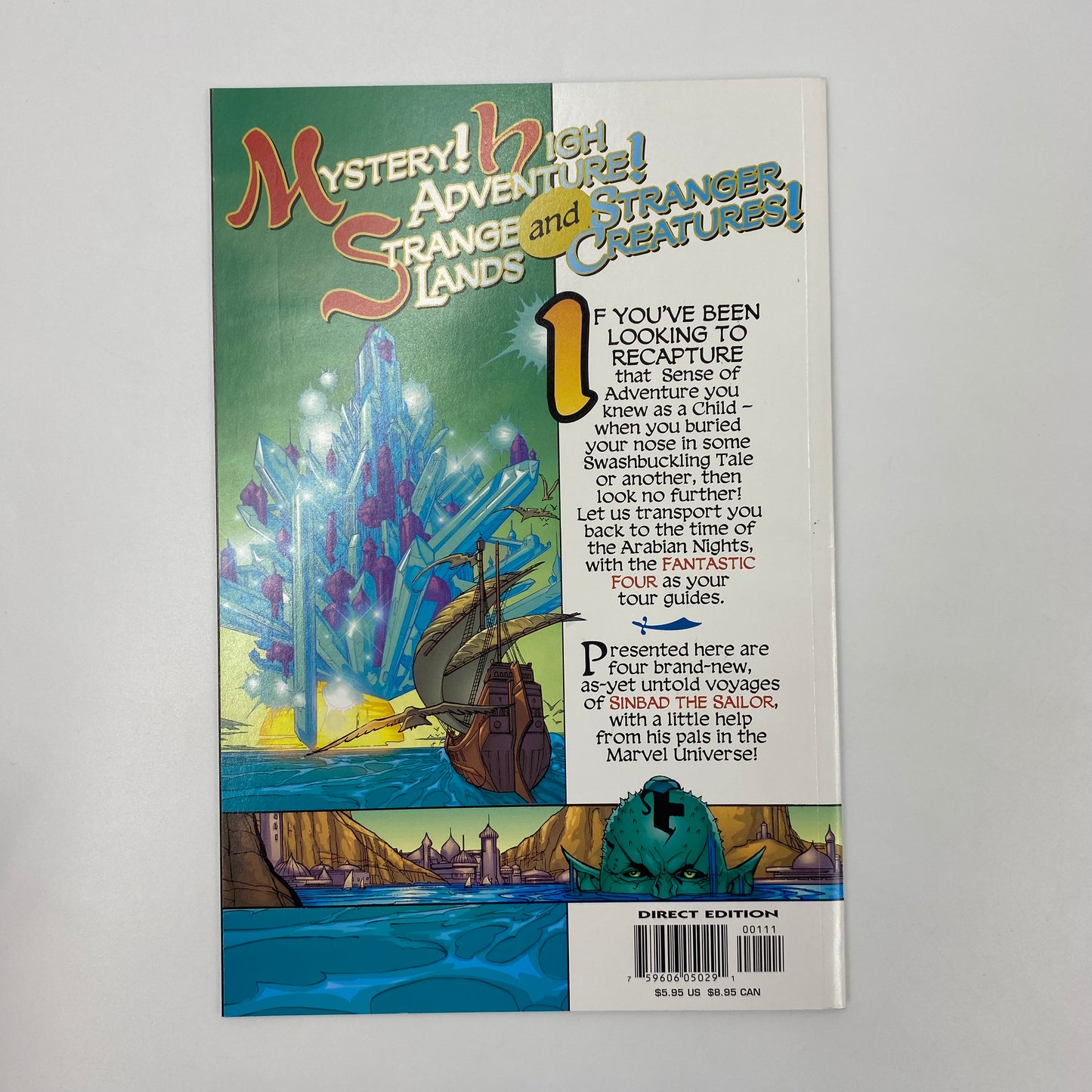 Fantastic Four The Fourth Voyage of Sinbad GN (2001) Marvel (VF-)