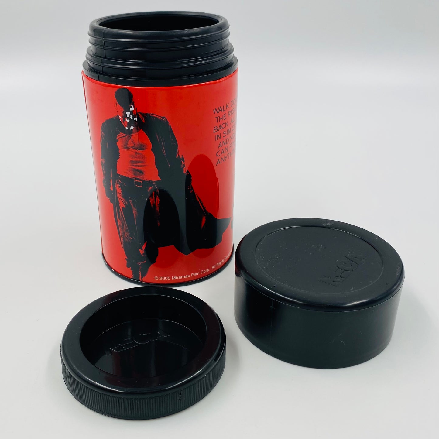 Sin City tin lunch box with thermos (2005) NECA