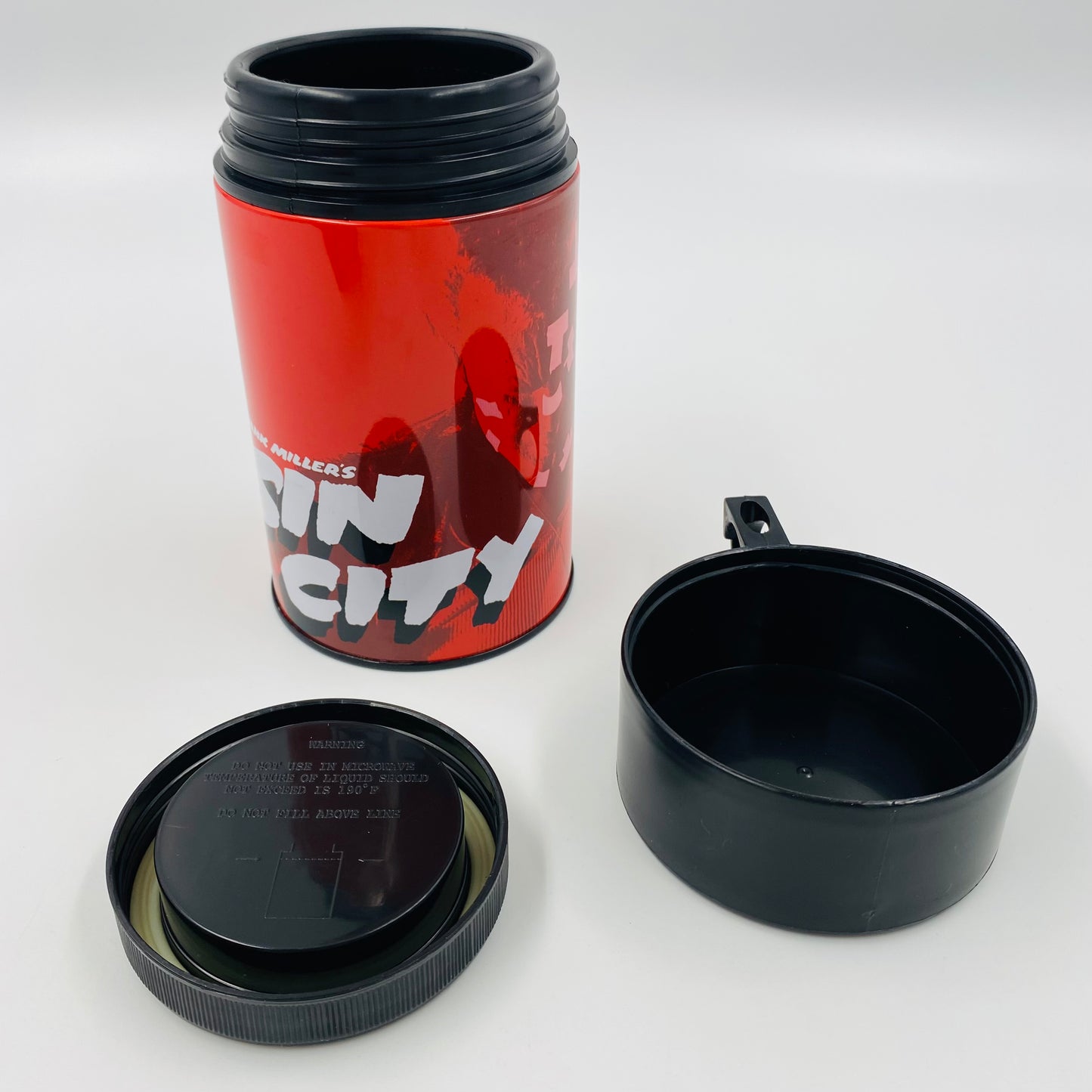 Sin City tin lunch box with thermos (2005) NECA