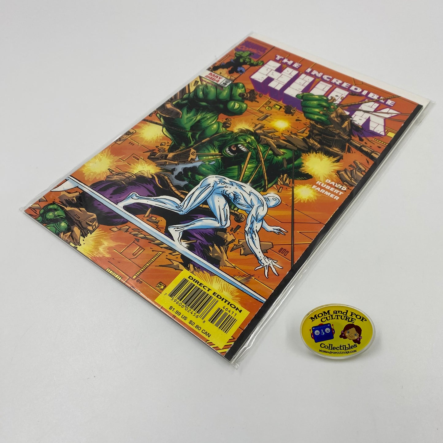 Incredible Hulk #464 "Battleground Earth!” (1988) Marvel (VF-)