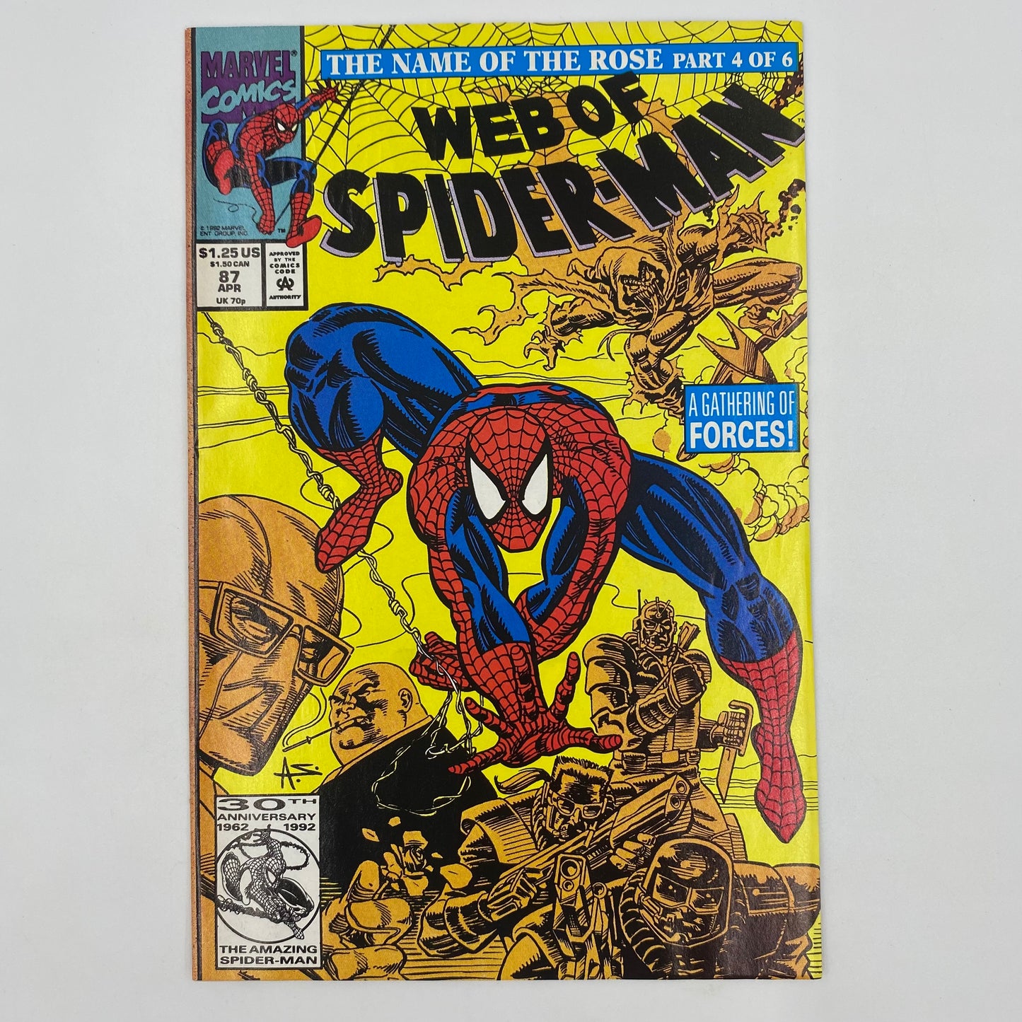 Web of Spider-Man #84-89 “The Name of the Rose” (1991-1992) Marvel