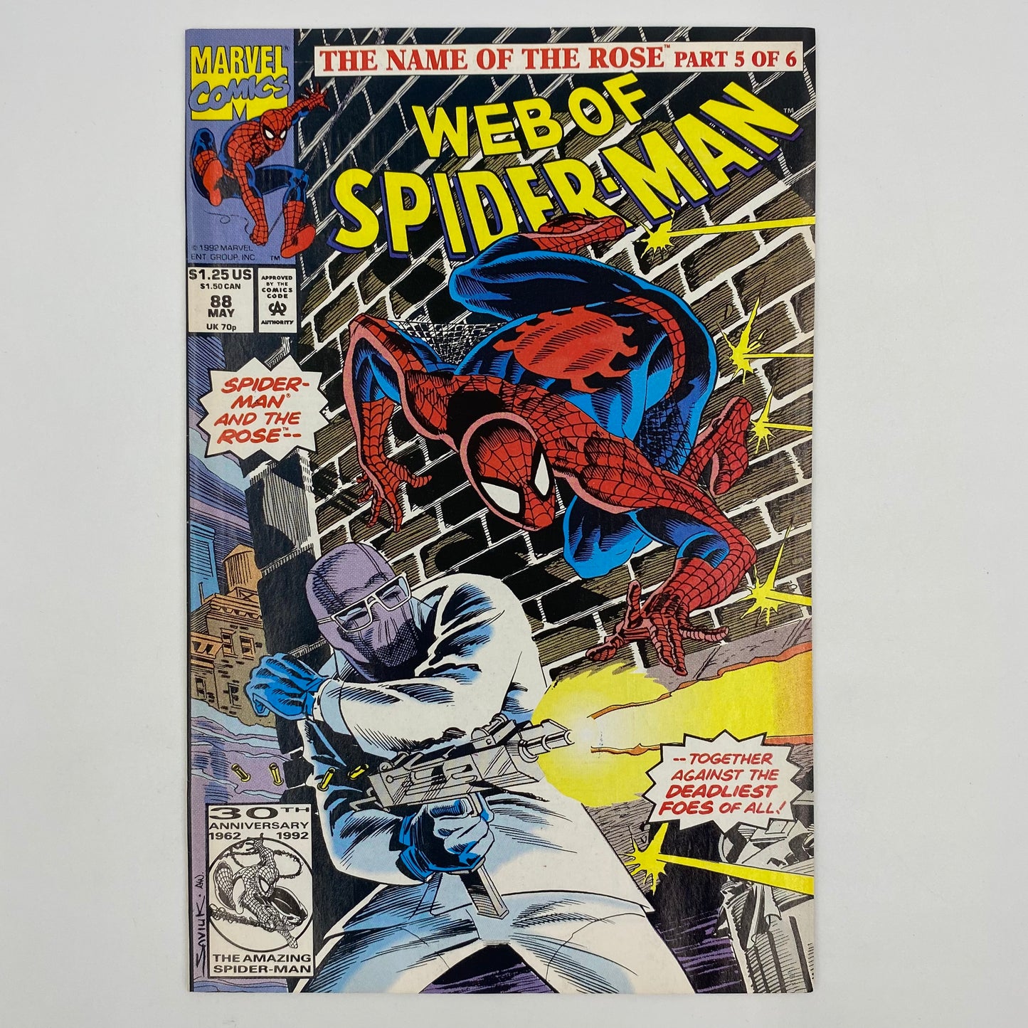 Web of Spider-Man #84-89 “The Name of the Rose” (1991-1992) Marvel