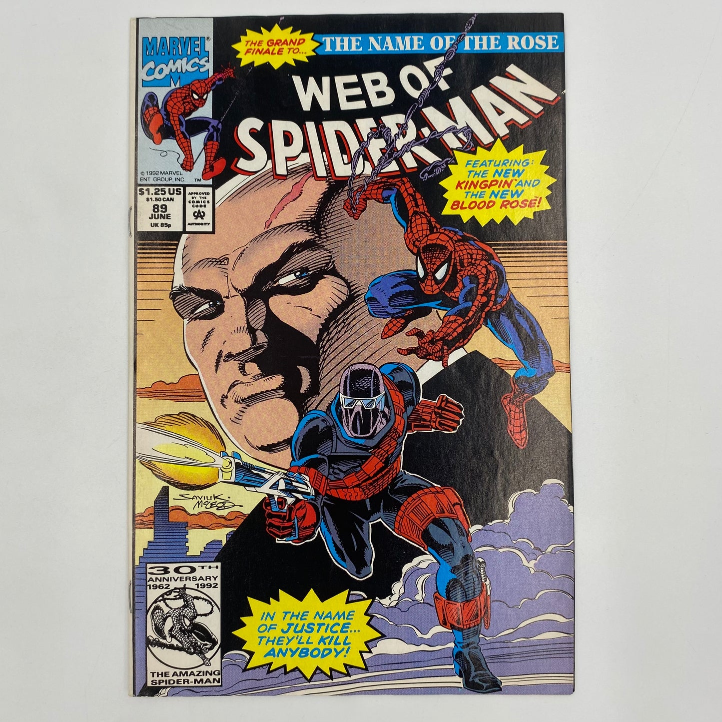 Web of Spider-Man #84-89 “The Name of the Rose” (1991-1992) Marvel