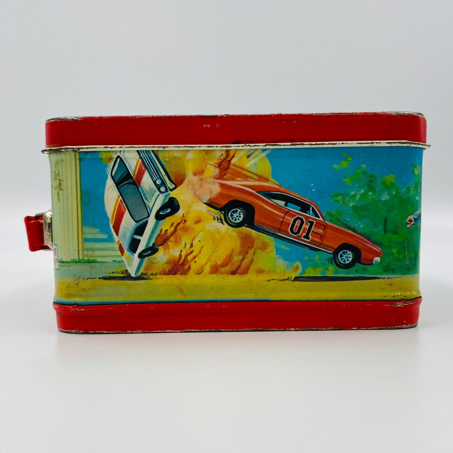 The Dukes of Hazzard tin lunch box with thermos (1980) Aladdin