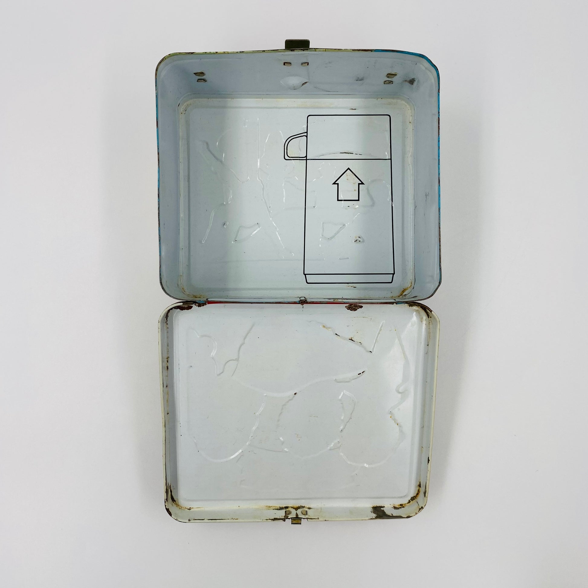 The Dukes of Hazzard tin lunch box with thermos (1980) Aladdin