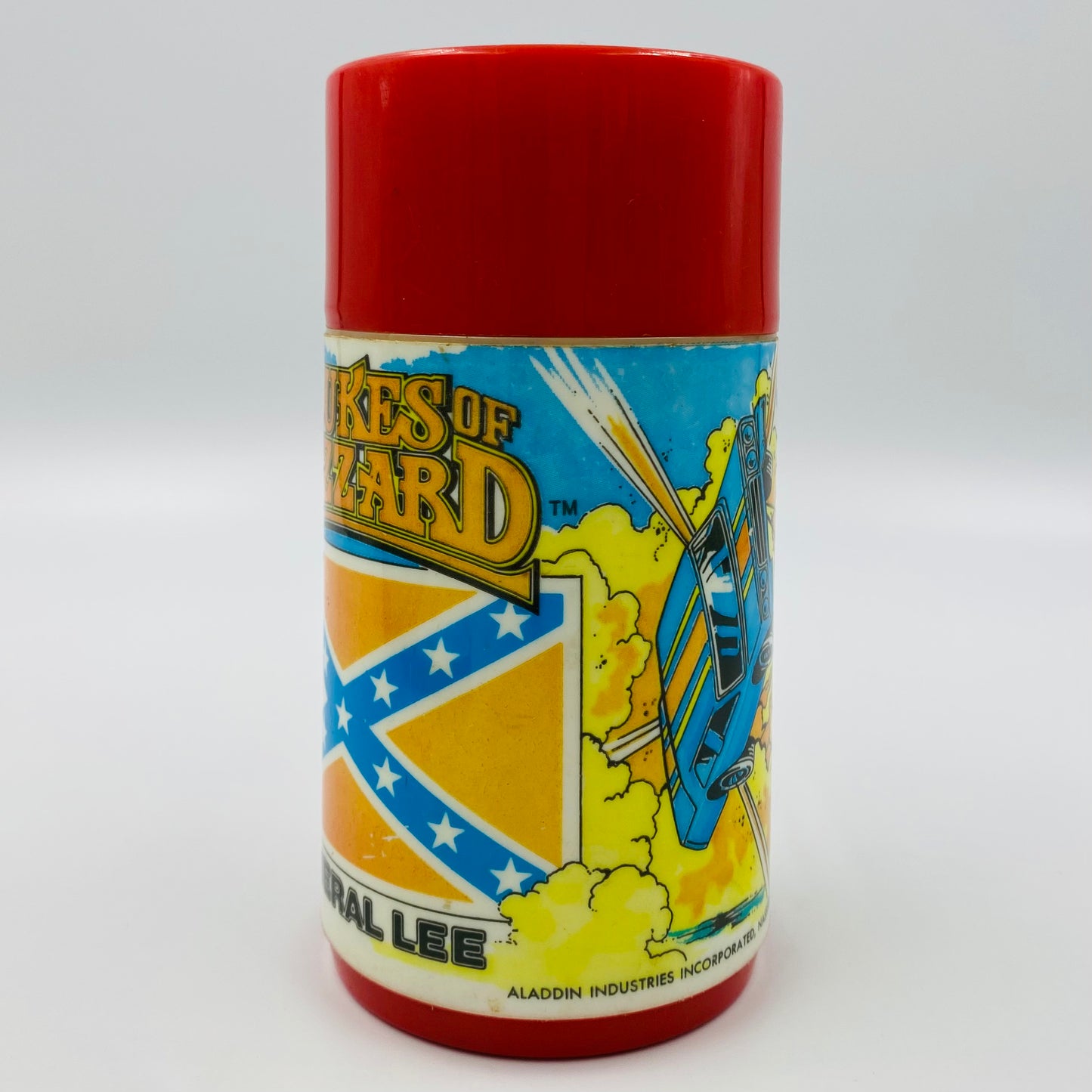 The Dukes of Hazzard tin lunch box with thermos (1980) Aladdin
