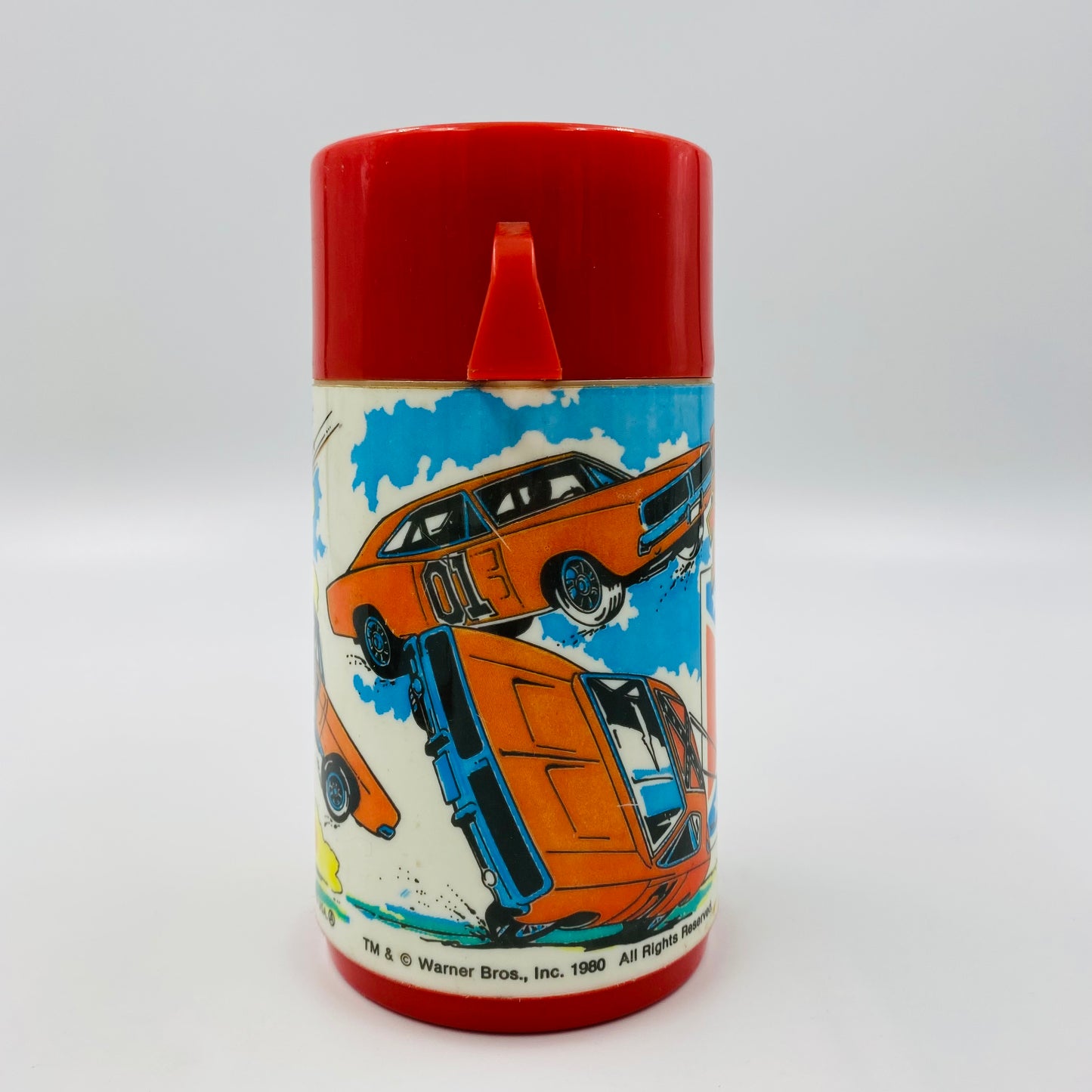 The Dukes of Hazzard tin lunch box with thermos (1980) Aladdin
