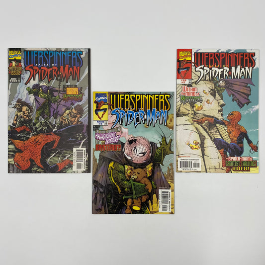 Webspinners Tales of Spider-Man #1-3 "As Dreams Are Made On” (1998-1999) Marvel