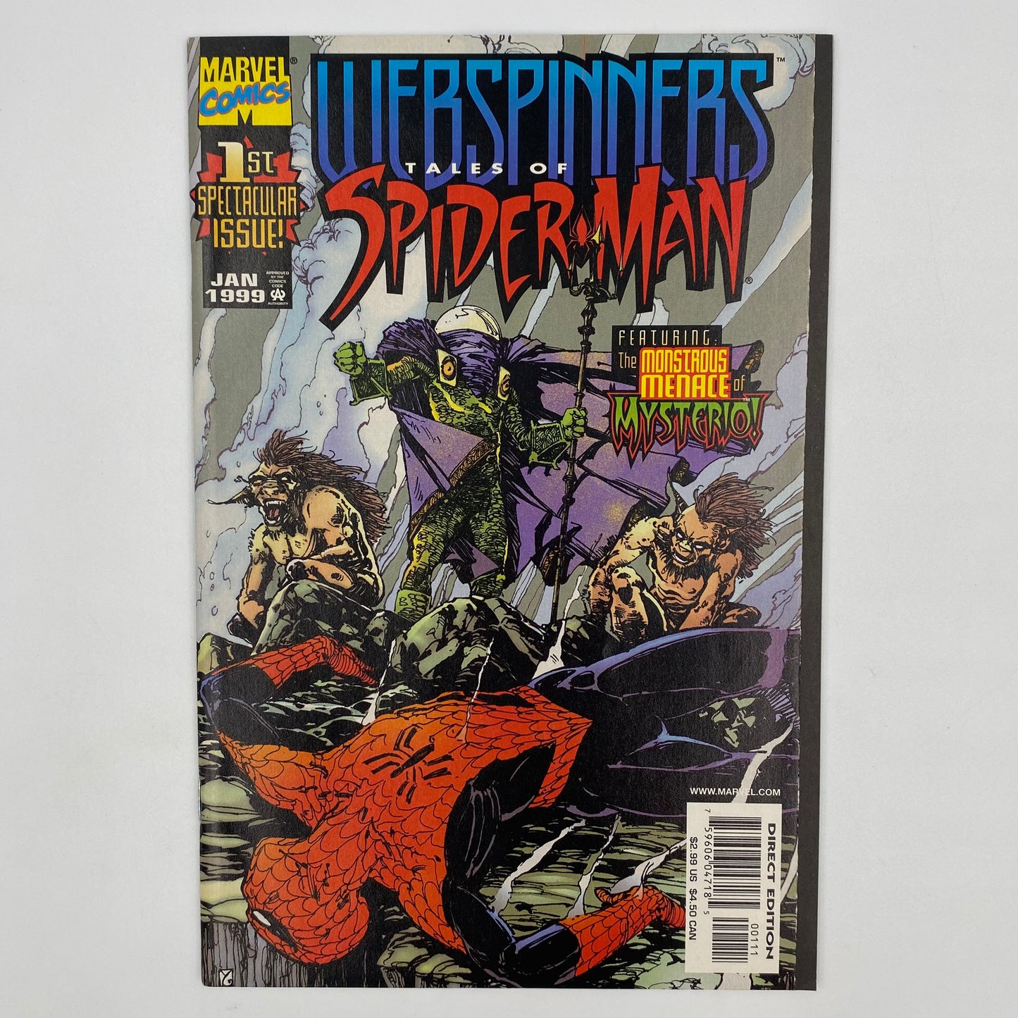 Webspinners Tales of Spider-Man #1-3 "As Dreams Are Made On” (1998-1999) Marvel