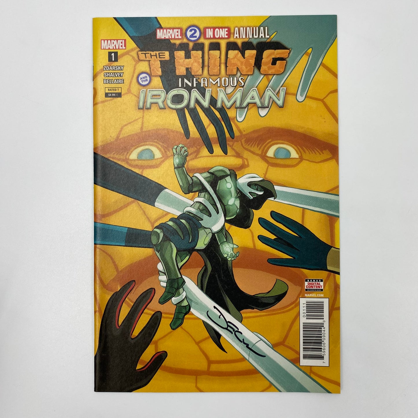 Marvel Two-In-One Annual #1 (2018) Marvel (FN+) SIGNED