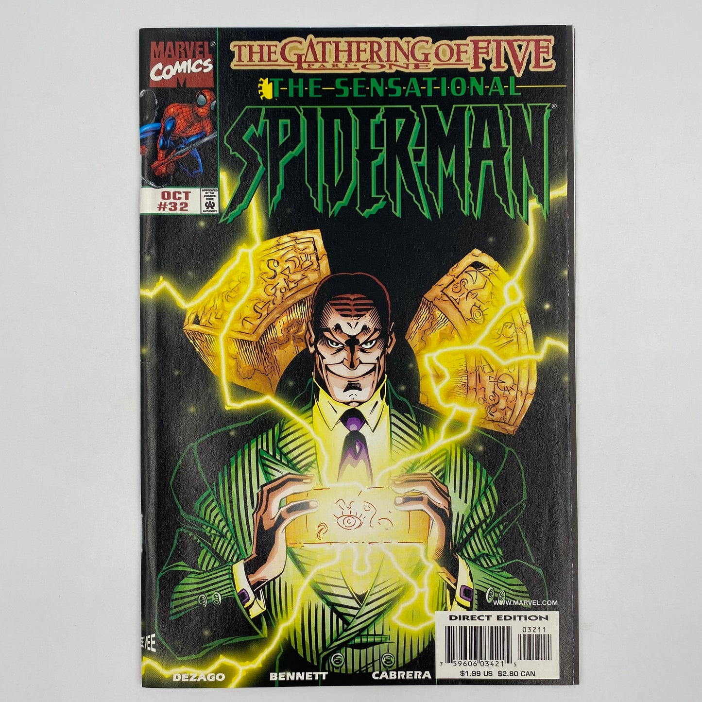 Spider-Man The Gathering of Five: Sensational Spider-Man #32-33, Amazing Spider-Man #440, Peter Parker Spider-Man #96, Spectacular Spider-Man #262 (1998) Marvel