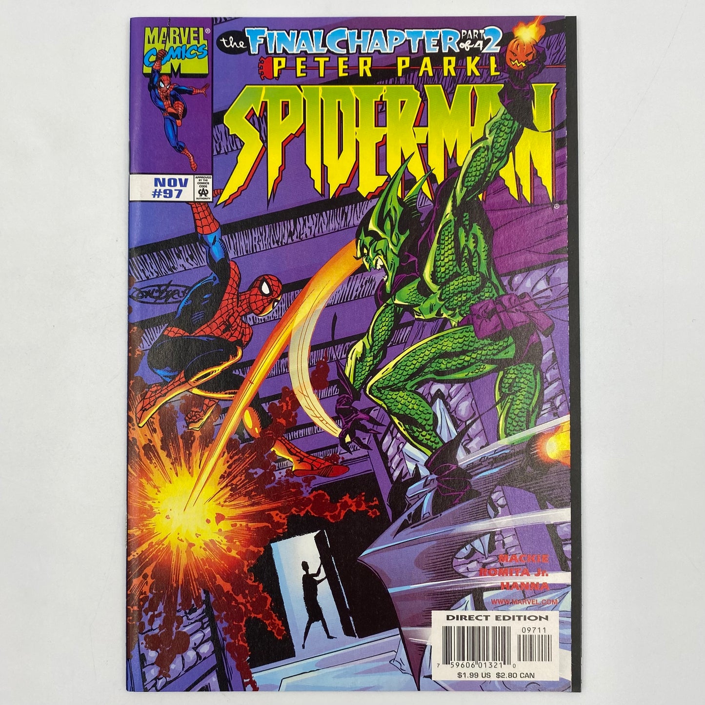 Spider-Man The Final Chapter: Amazing Spider-Man #441, Peter Parker Spider-Man #97-98, Spectacular Spider-Man #263 (1998) Marvel