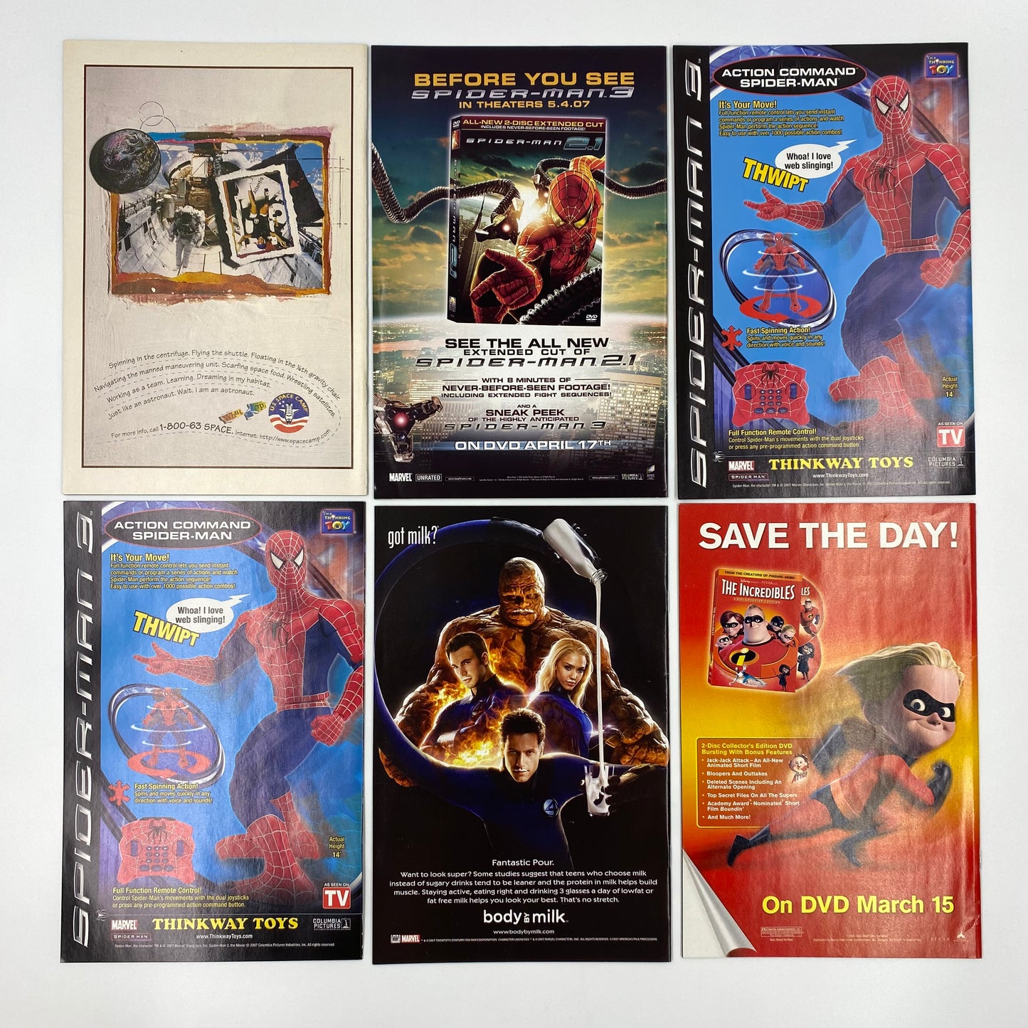 M&PC Marvel Comic Book FUN PACK: Spider-Man and the Fantastic Four