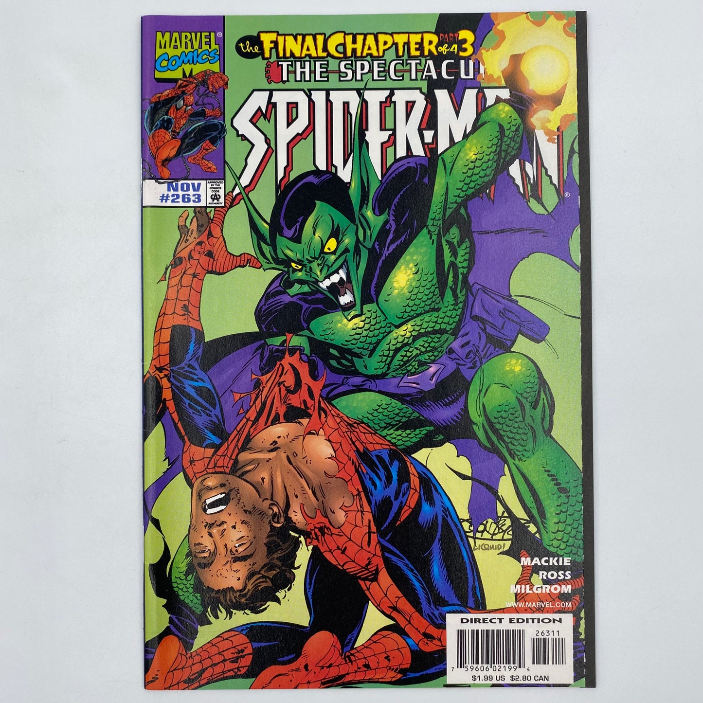 Spider-Man The Final Chapter: Amazing Spider-Man #441, Peter Parker Spider-Man #97-98, Spectacular Spider-Man #263 (1998) Marvel