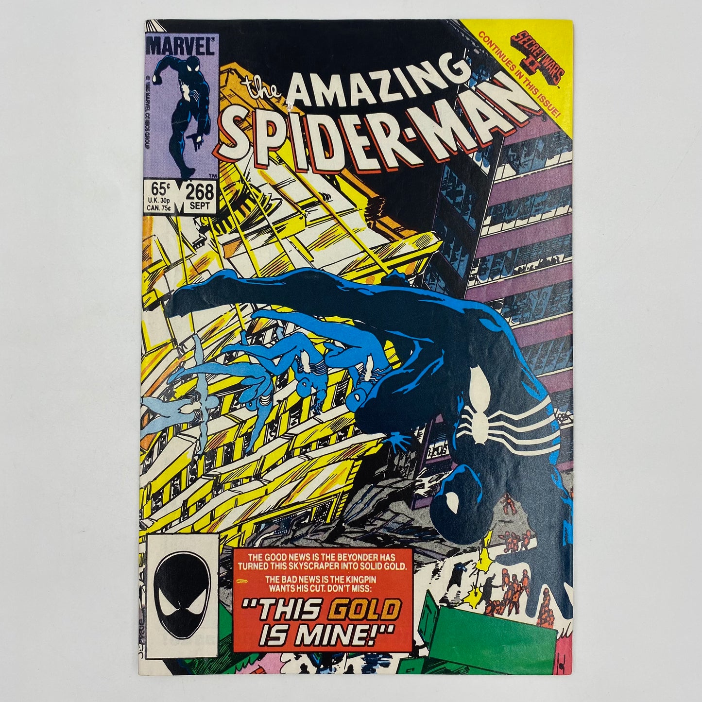 Spider-Man Secret Wars II: Web of Spider-Man #6 & Amazing Spider-Man #268 (1985) Marvel