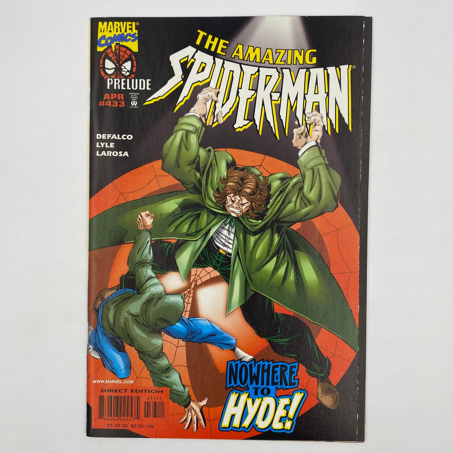 Spider-Man Identity Crisis: Amazing Spider-Man #433-435, Sensational Spider-Man #26-28, Peter Parker Spider-Man #90-92, Spectacular Spider-Man 256-258 (1998) Marvel