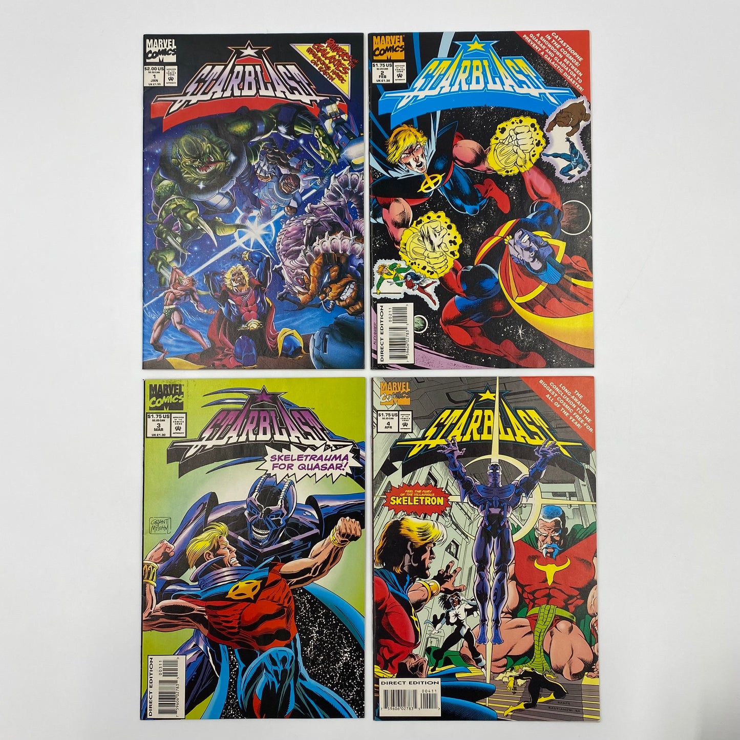 Starblast #1-4 (1994) Marvel