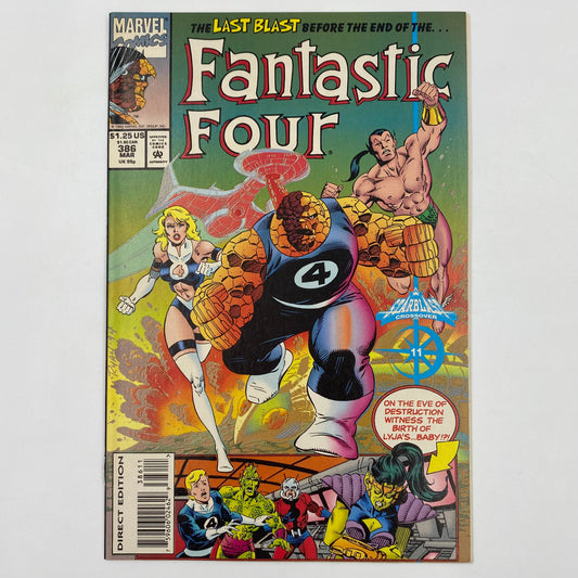 Fantastic Four #386 Starblast part 11 (1994) Marvel