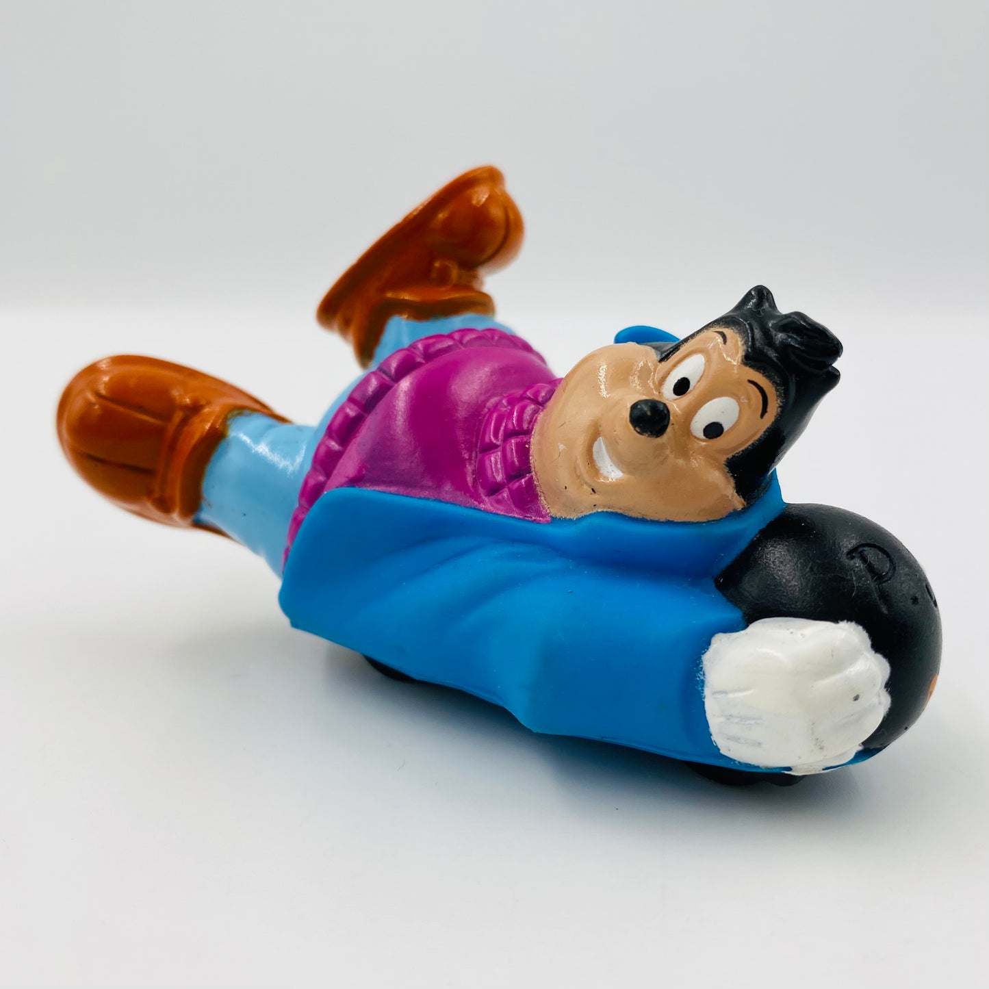 Goof Troop Bowlers PJ Burger King Kids' Meal toy (1992) loose