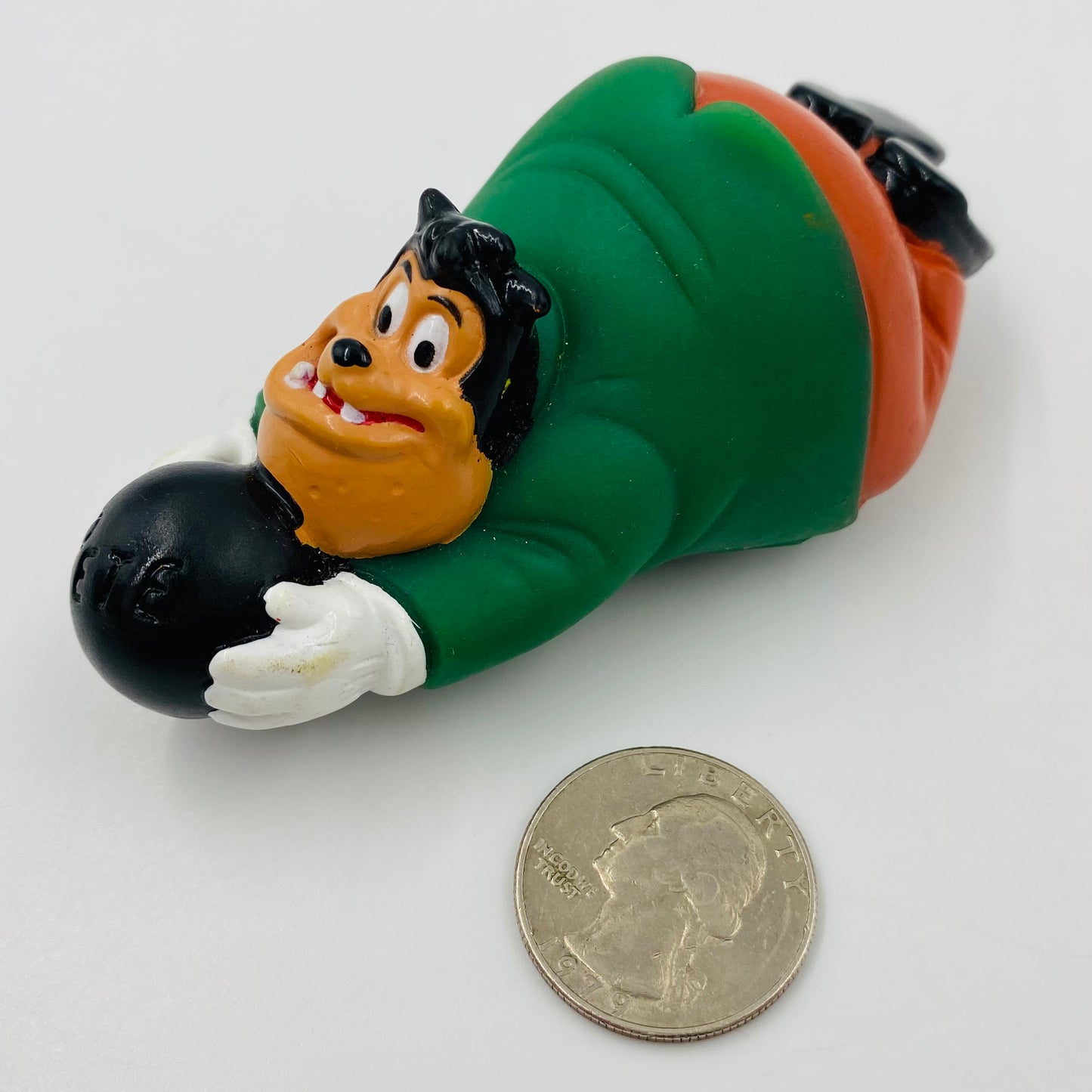 Goof Troop Bowlers Pete Burger King Kids' Meal toy (1992) loose