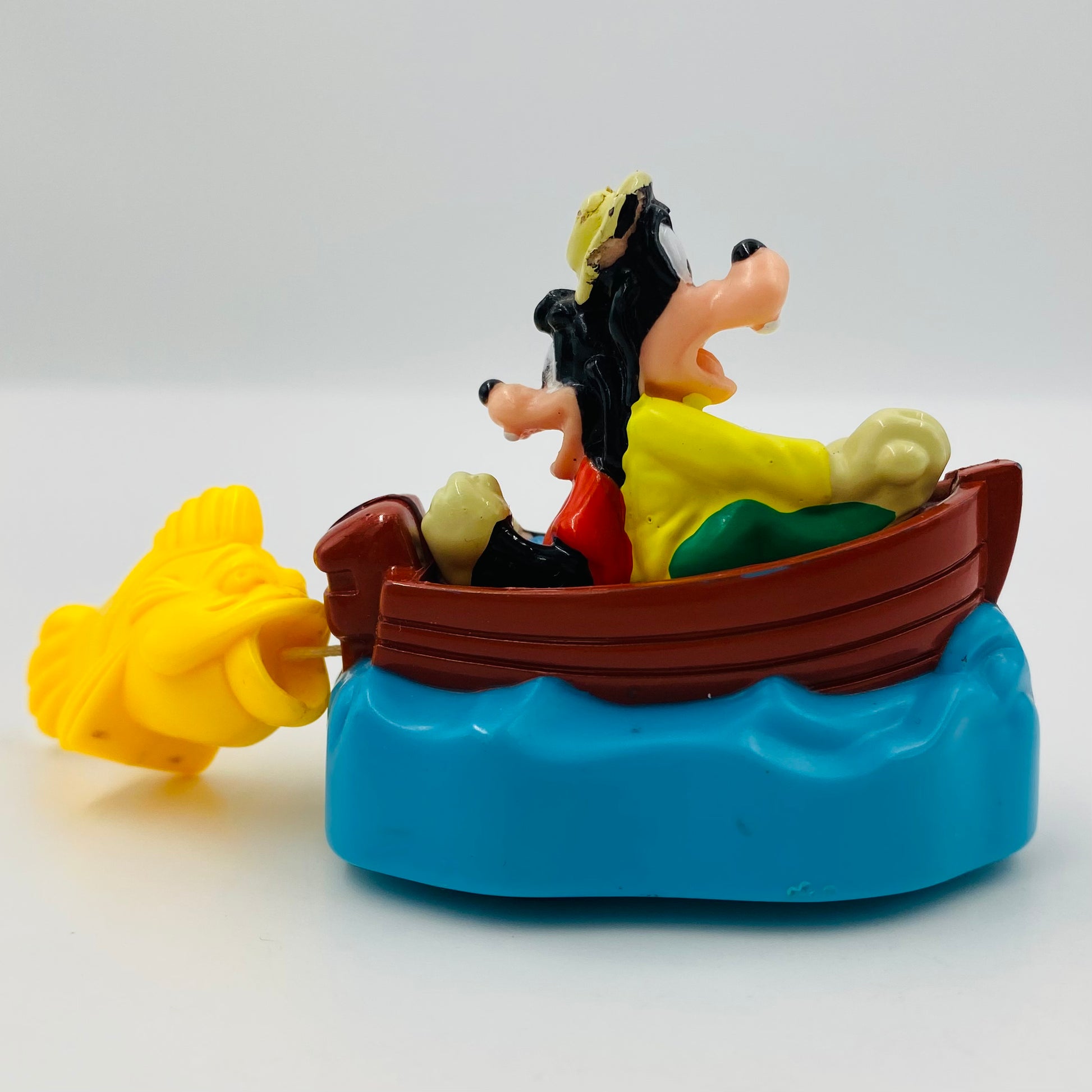 Goofey Fish A Goofy Movie Goofy and Max in Fishing Boat Burger King Kids' Meal toy ...