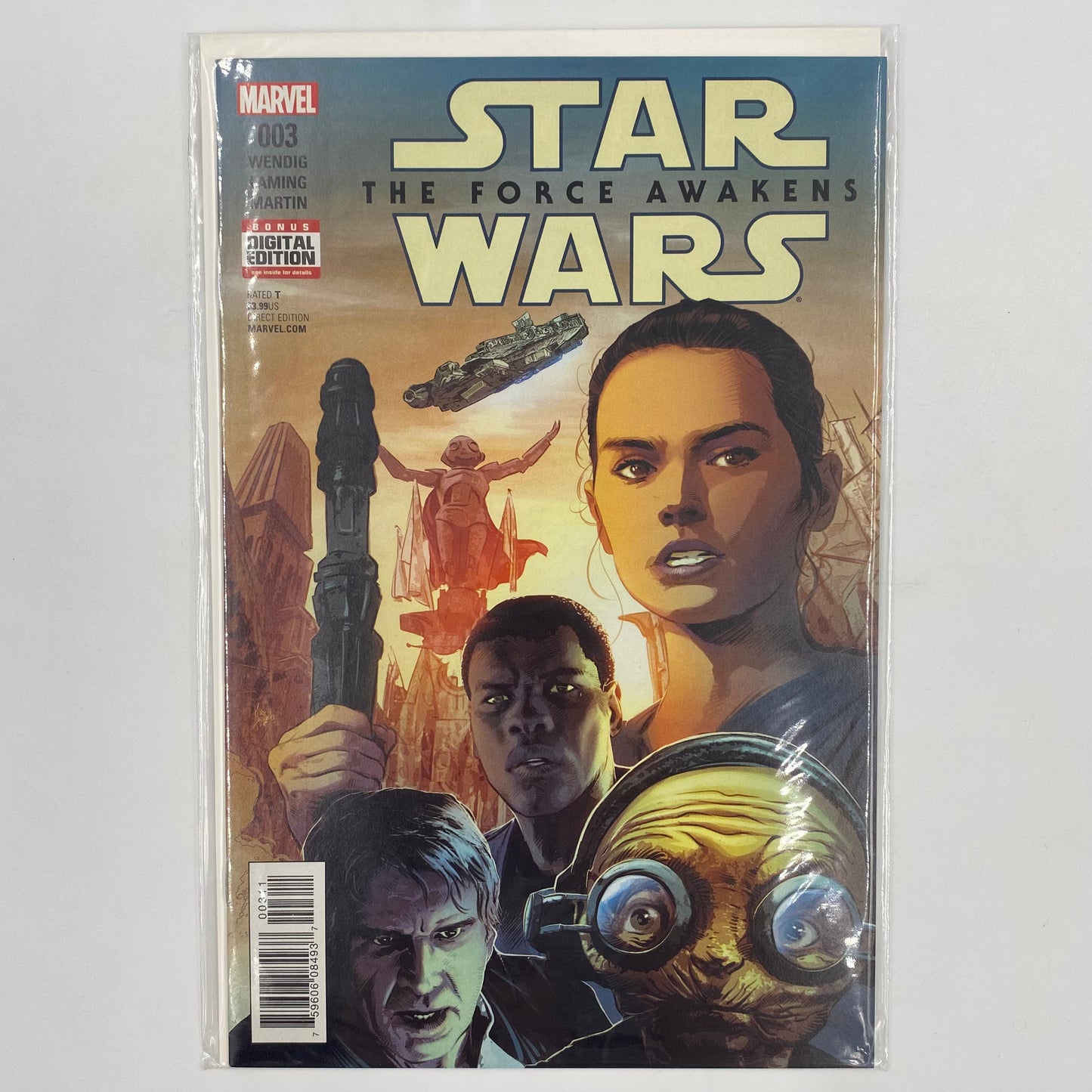 Star Wars The Force Awakens #3 (2015) Marvel