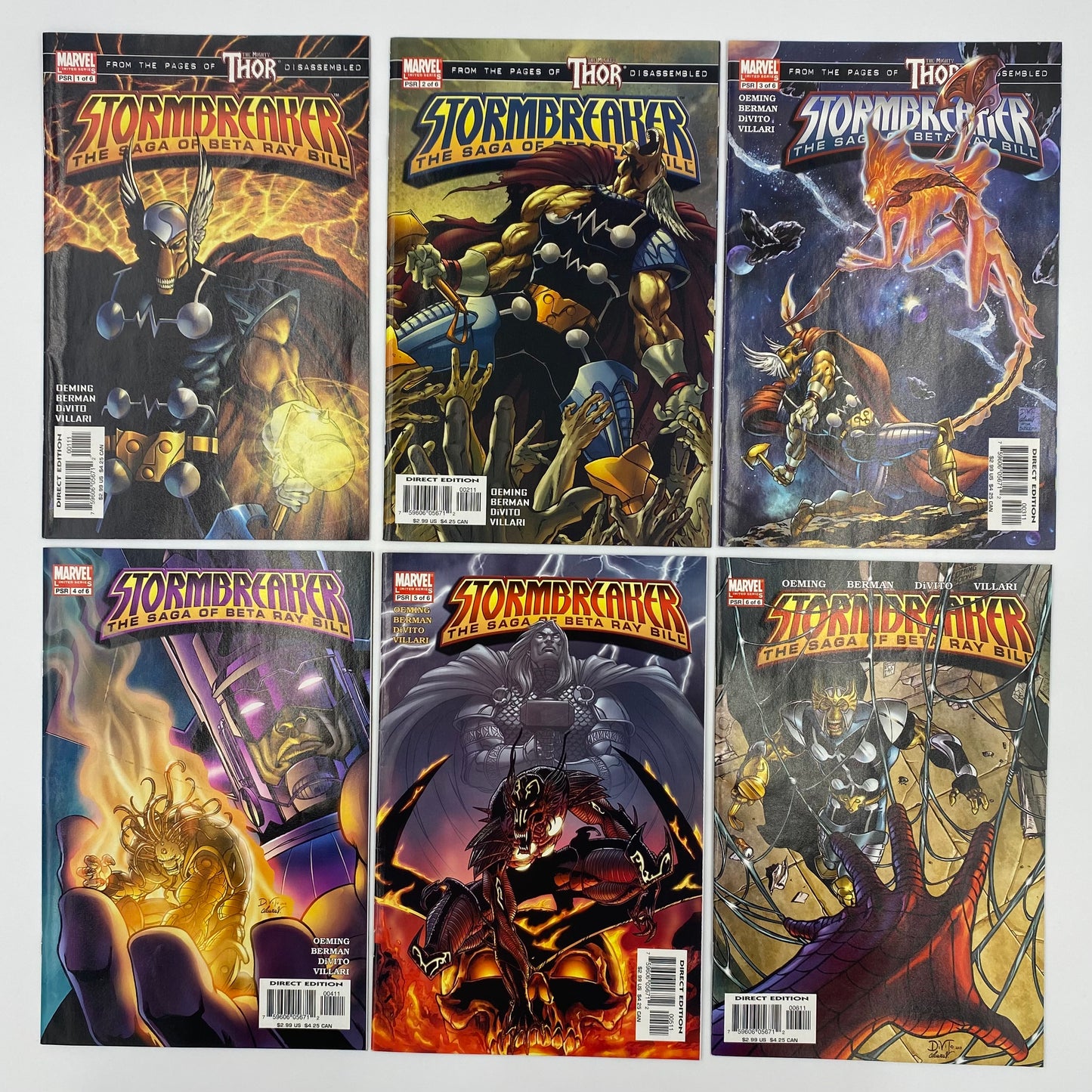 Stormbreaker The Saga of Beta Ray Bill #1-6 (2005) Marvel