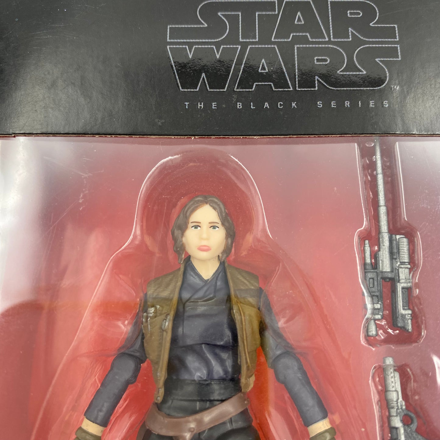 Star Wars The Black Series Sergeant Jyn Erso boxed 3.75” action figure (2016) Hasbro