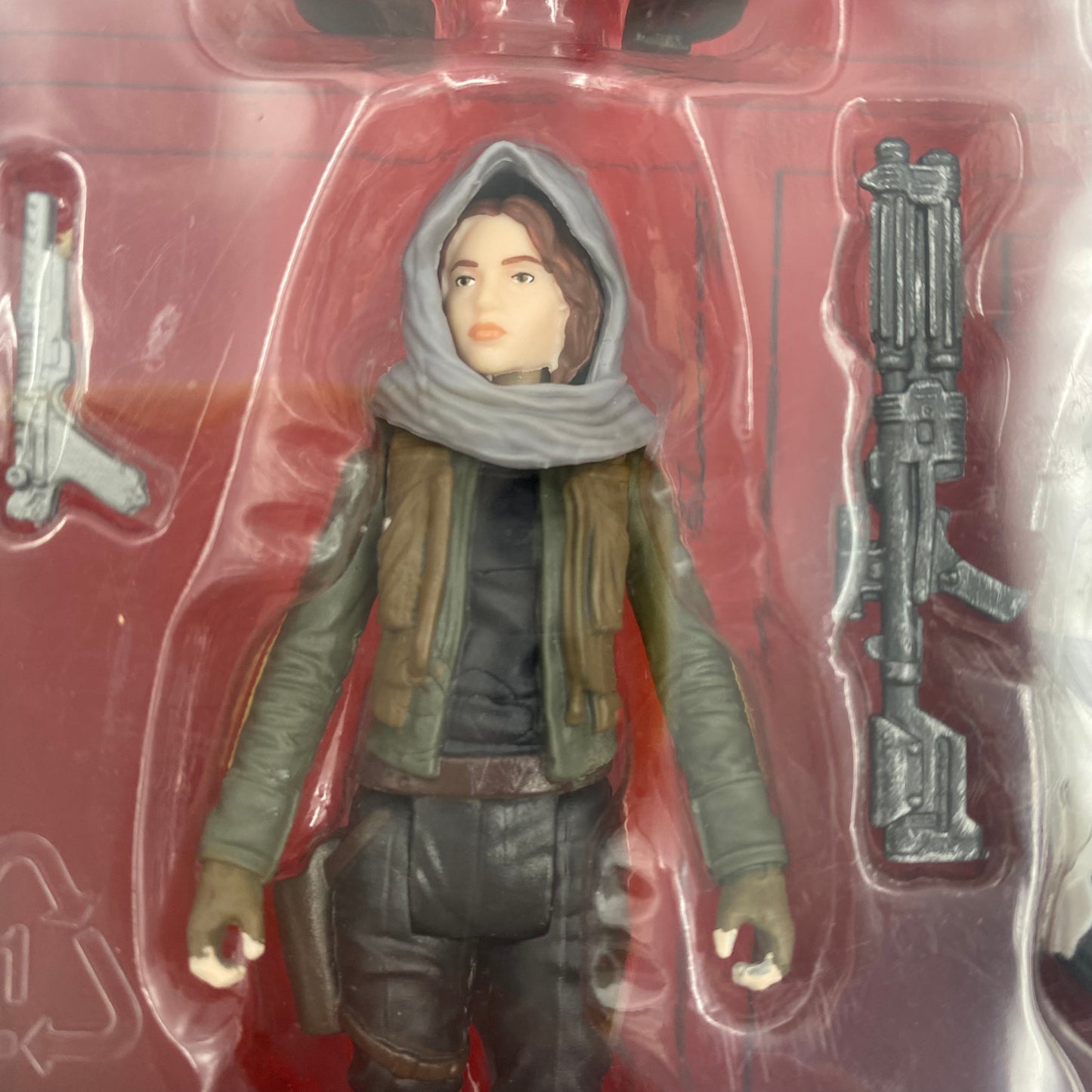 Star Wars Rogue One Jedha Revolt Sergeant Jyn Erso, Imperial Hovertank Pilot, Edrio Two Tubes & Saw Gerrera 3.75” boxed action figures (2016) Hasbro