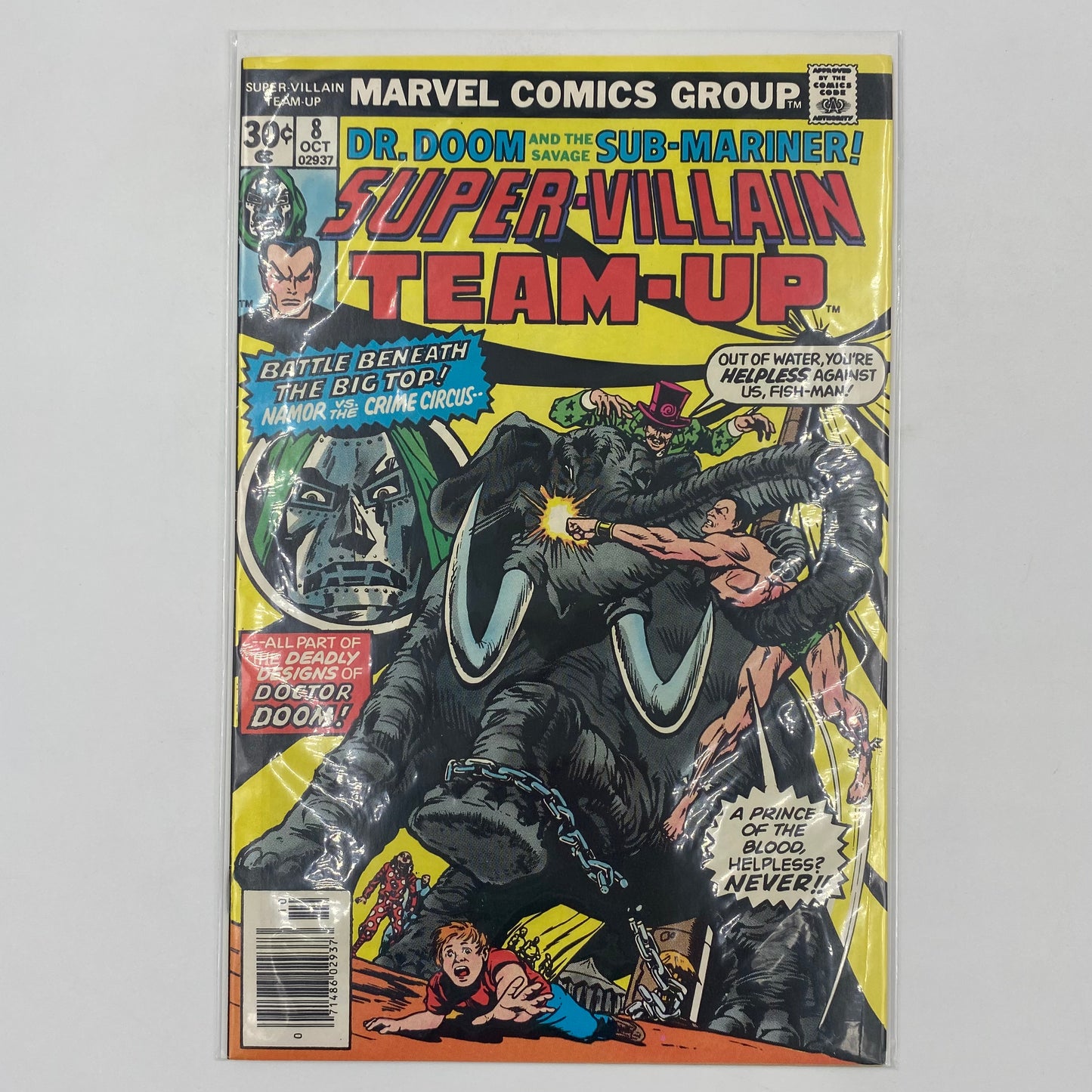 Super-Villain Team-Up #8 ”Escape!” (1976) Marvel