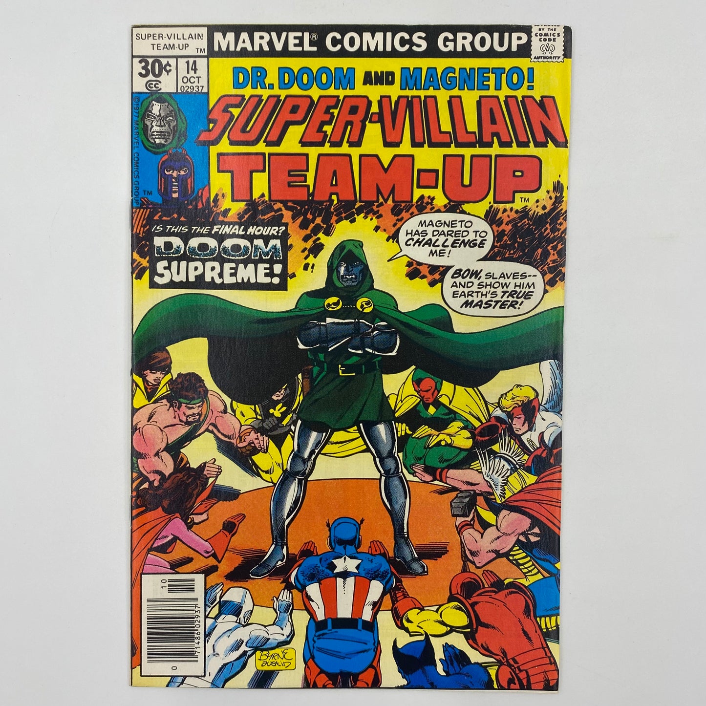 Super-Villain Team-Up #14 “A World for the Winning!" (1977) Marvel