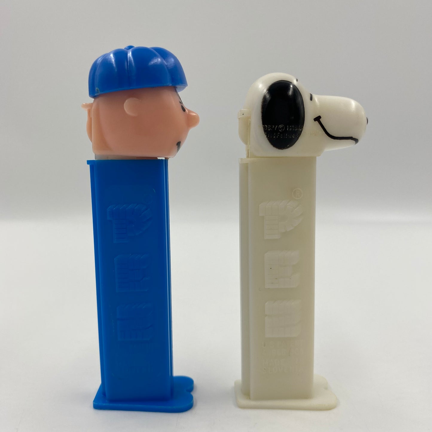 Peanuts Charlie Brown & Snoopy PEZ dispensers (1990) loose