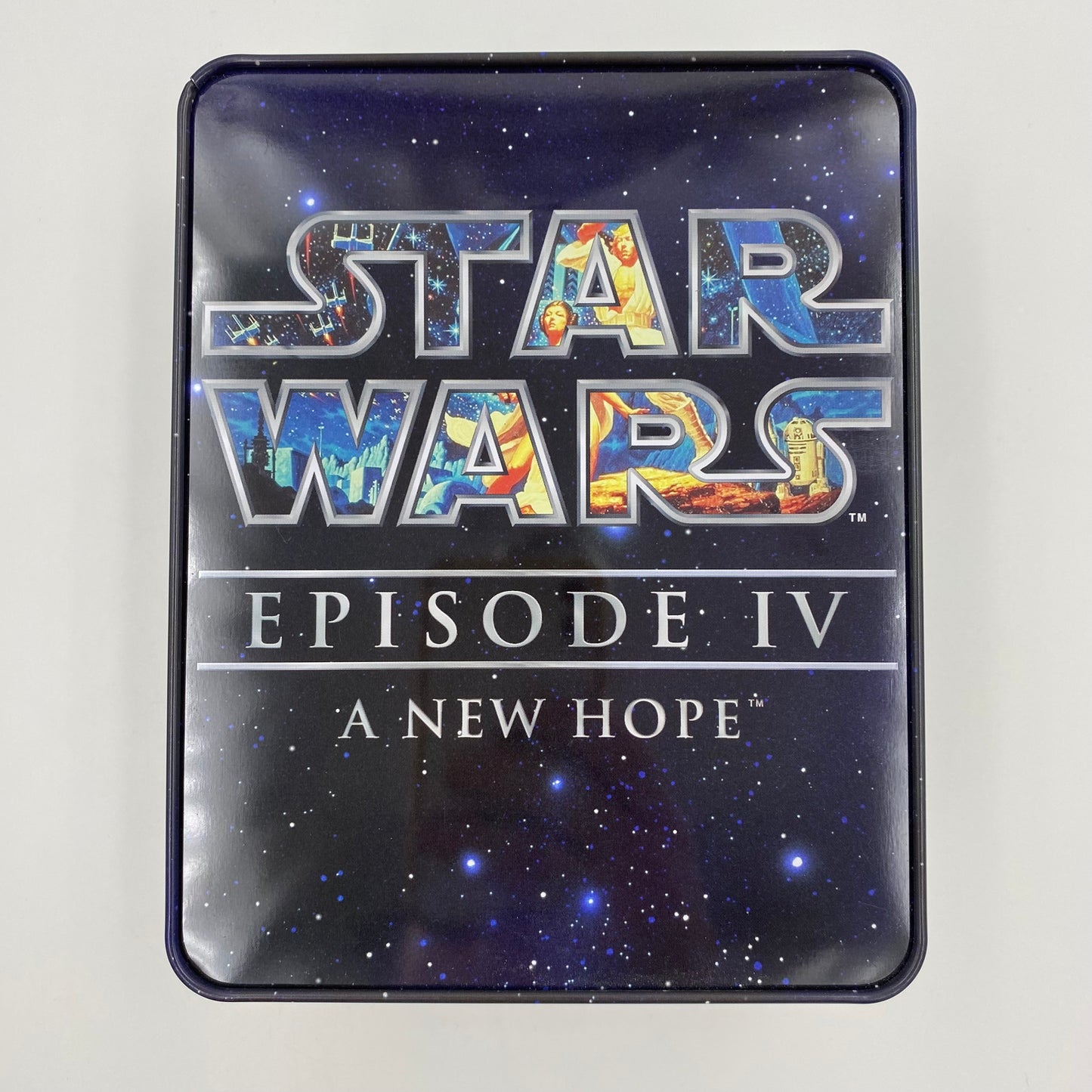 Star Wars A New Hope Episode IV Commemorative Tin Collection carded 3.75” action figures in tin box (2006) Hasbro