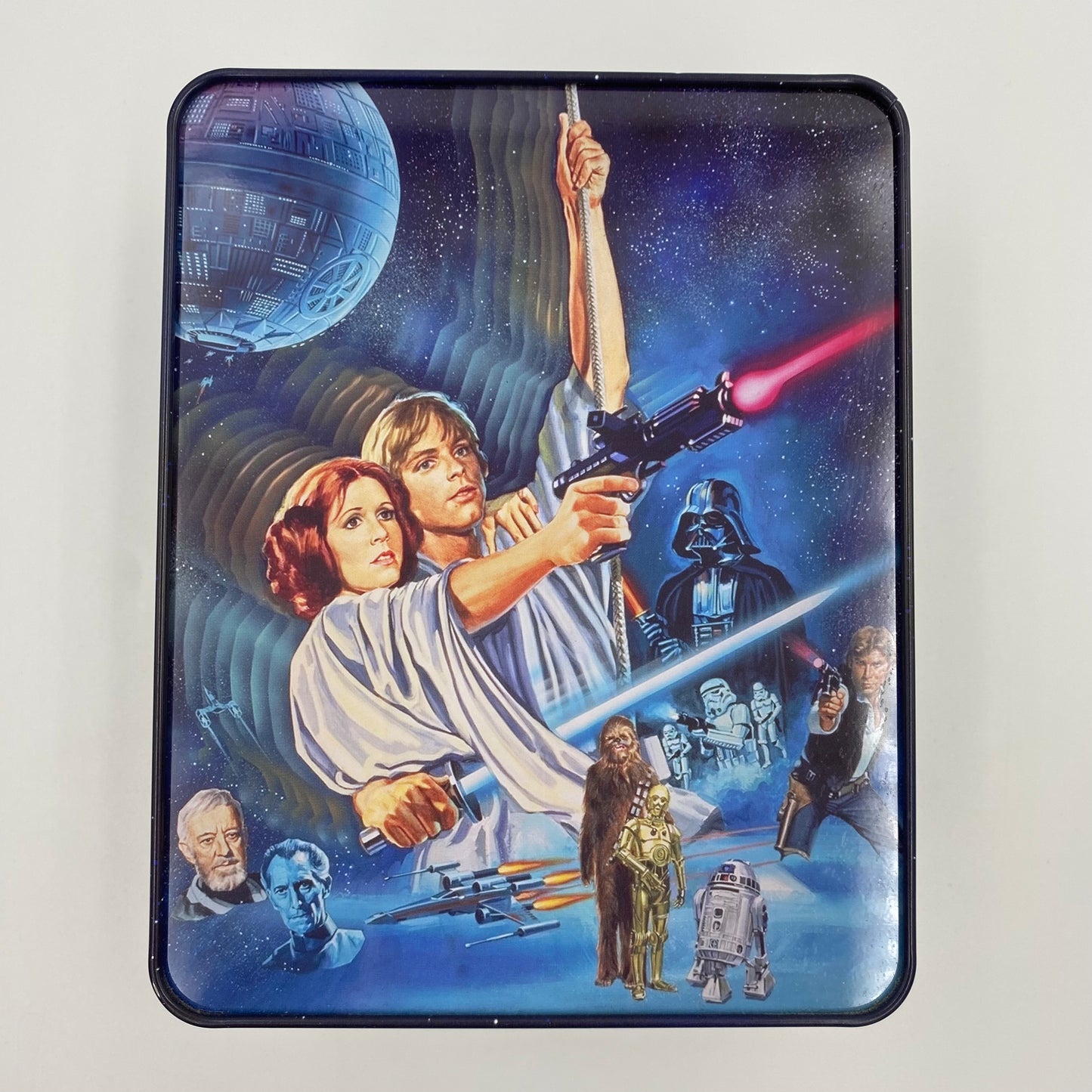 Star Wars A New Hope Episode IV Commemorative Tin Collection carded 3.75” action figures in tin box (2006) Hasbro