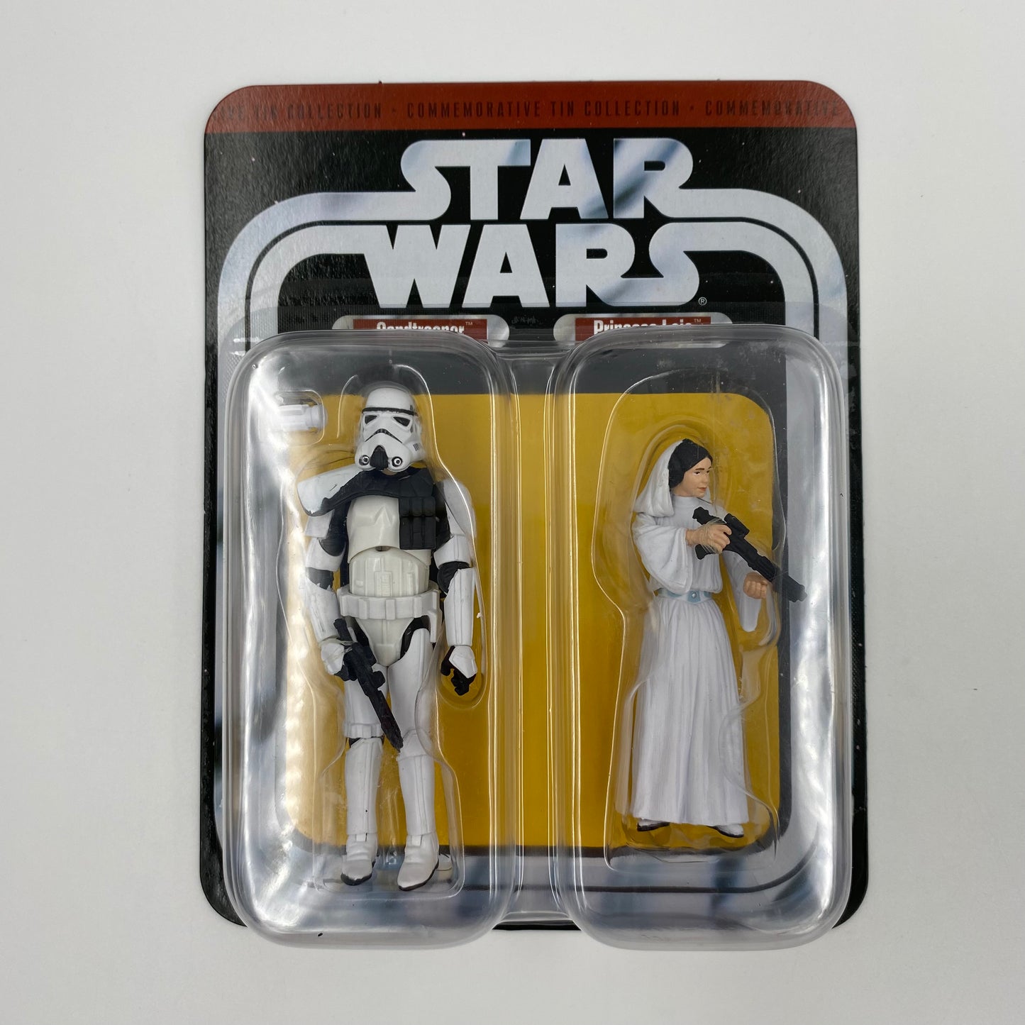 Star Wars A New Hope Episode IV Commemorative Tin Collection carded 3.75” action figures in tin box (2006) Hasbro