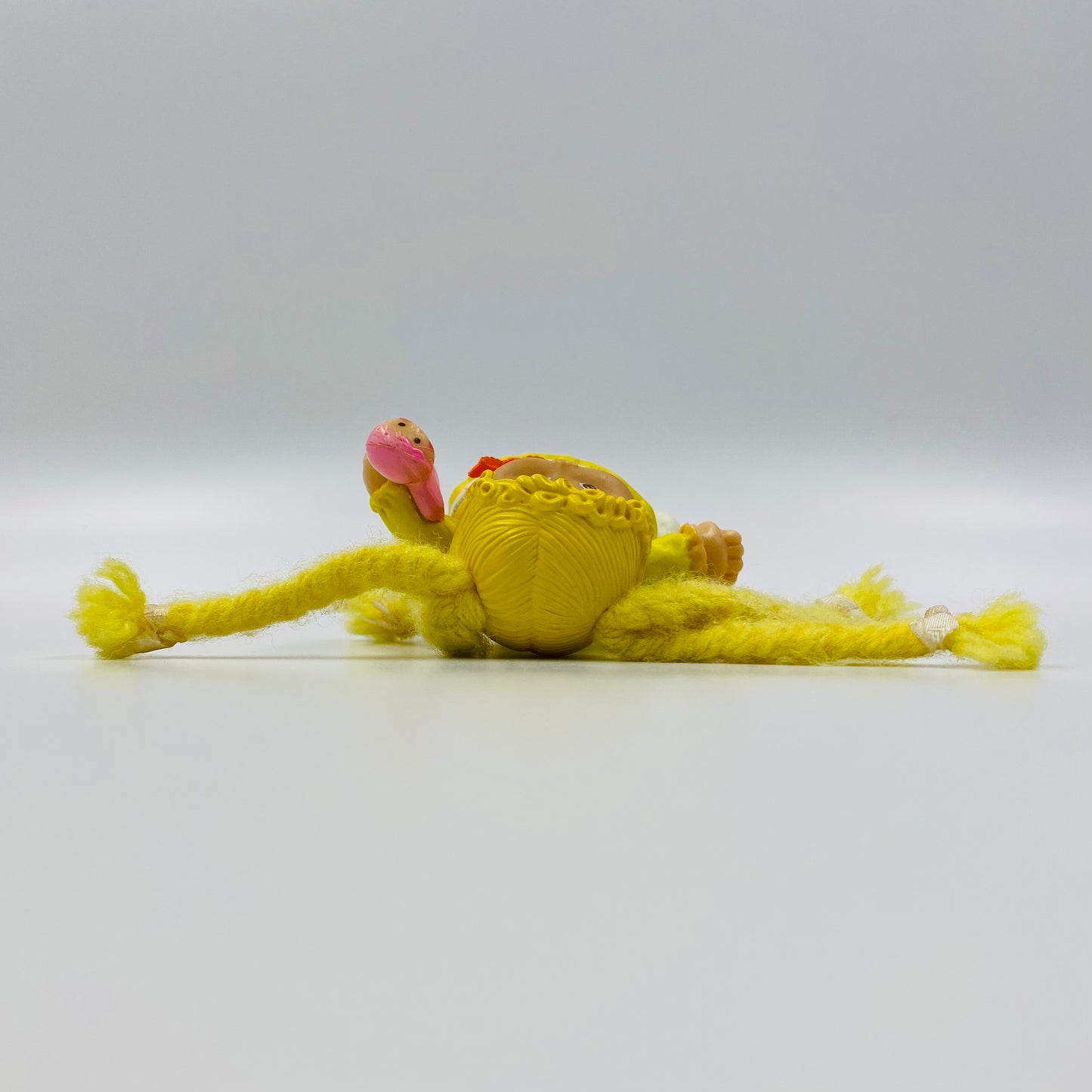 Cabbage Patch Kids yellow outfit/pink doll loose 3.5” poseable figure (1984) Panosh Place