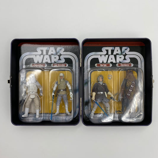 Star Wars The Empire Strikes Back Episode V Commemorative Tin Collection carded 3.75” carded action figures in tin box (2006) Hasbro