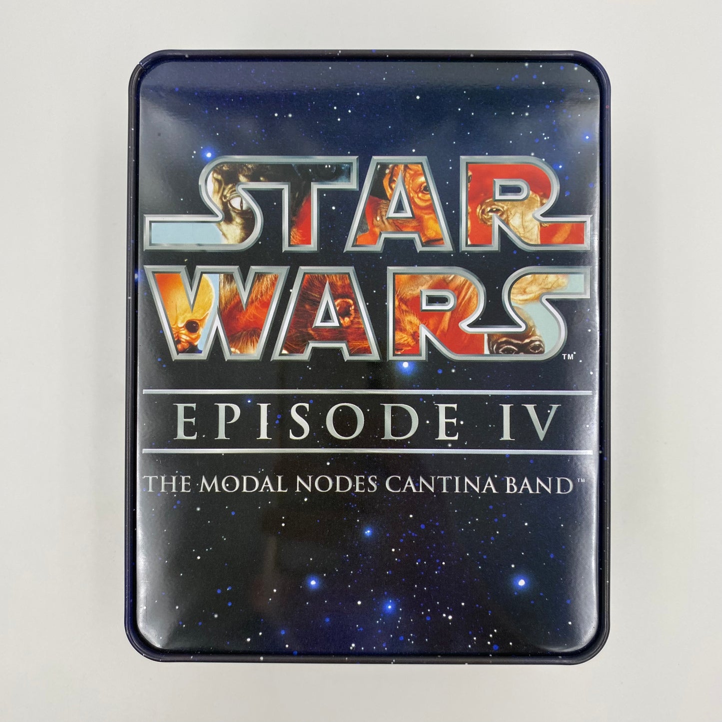 Star Wars A New Hope Episode IV Commemorative Tin Collection The Model Nodes carded 3.75” action figures in tin box (2006) Hasbro