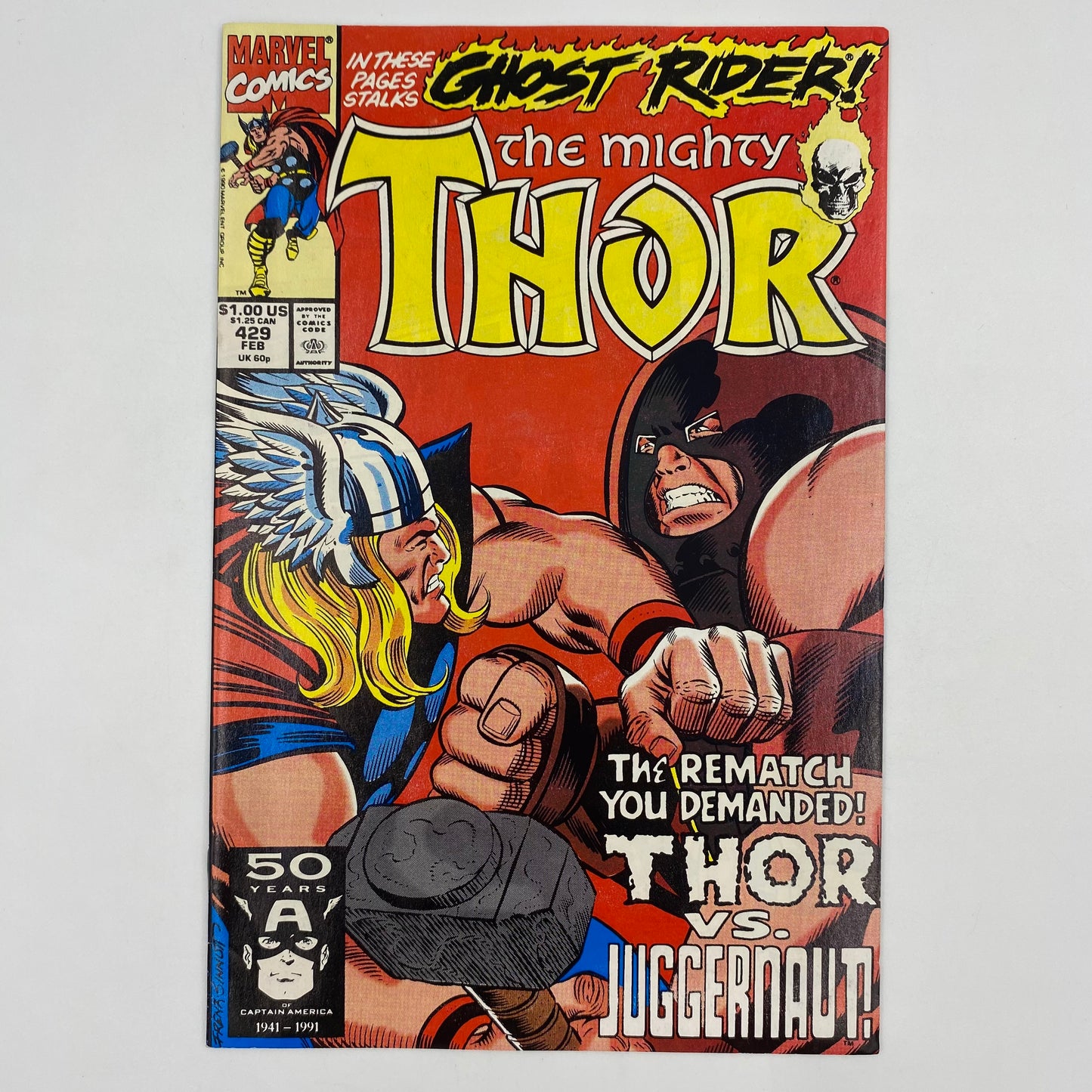 Thor #429 "This World Is Mine!” (1990) Marvel