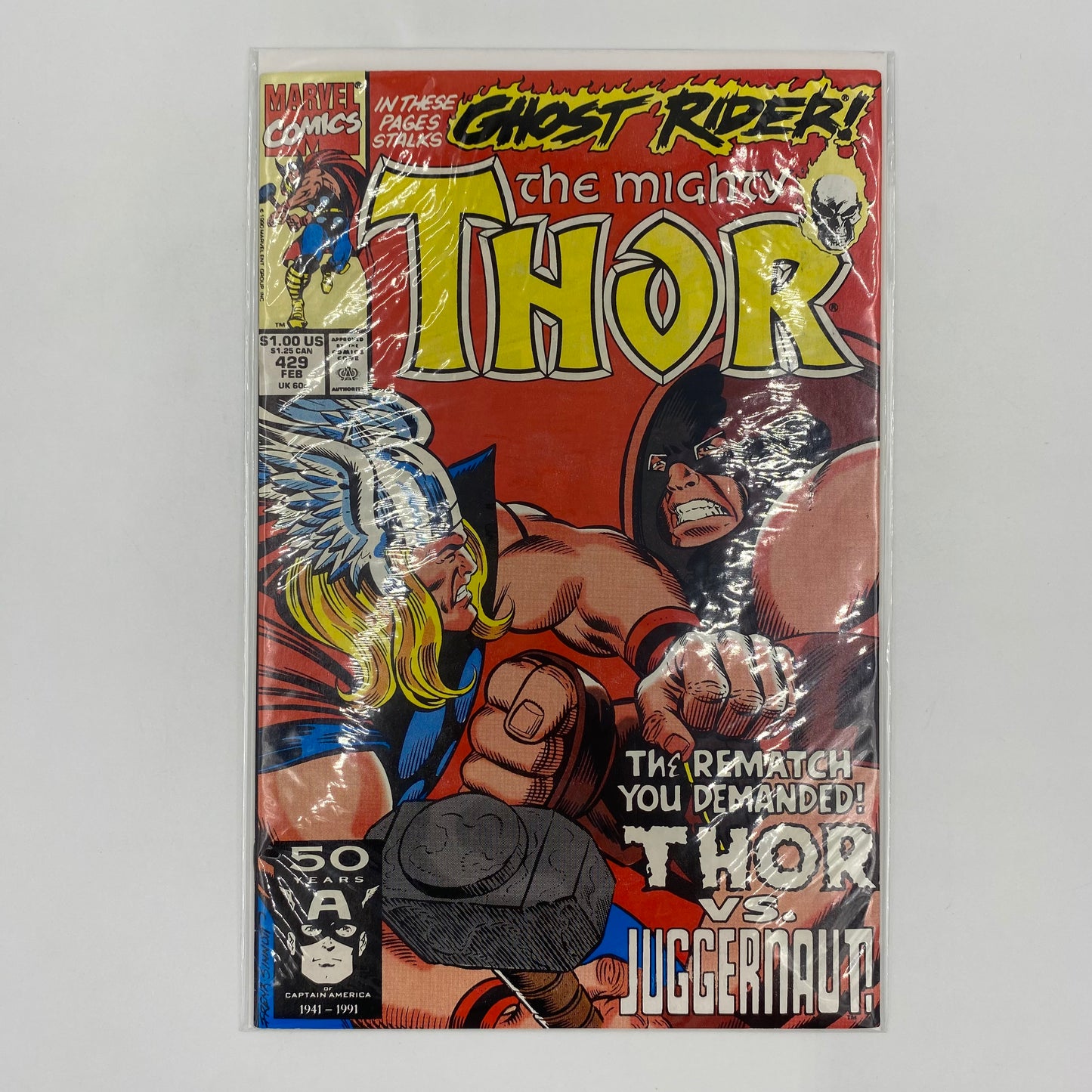 Thor #429 "This World Is Mine!” (1990) Marvel