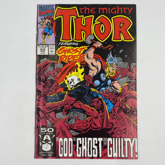 Thor #430 “The God, the Ghost, and the Guilty!” (1991) Marvel