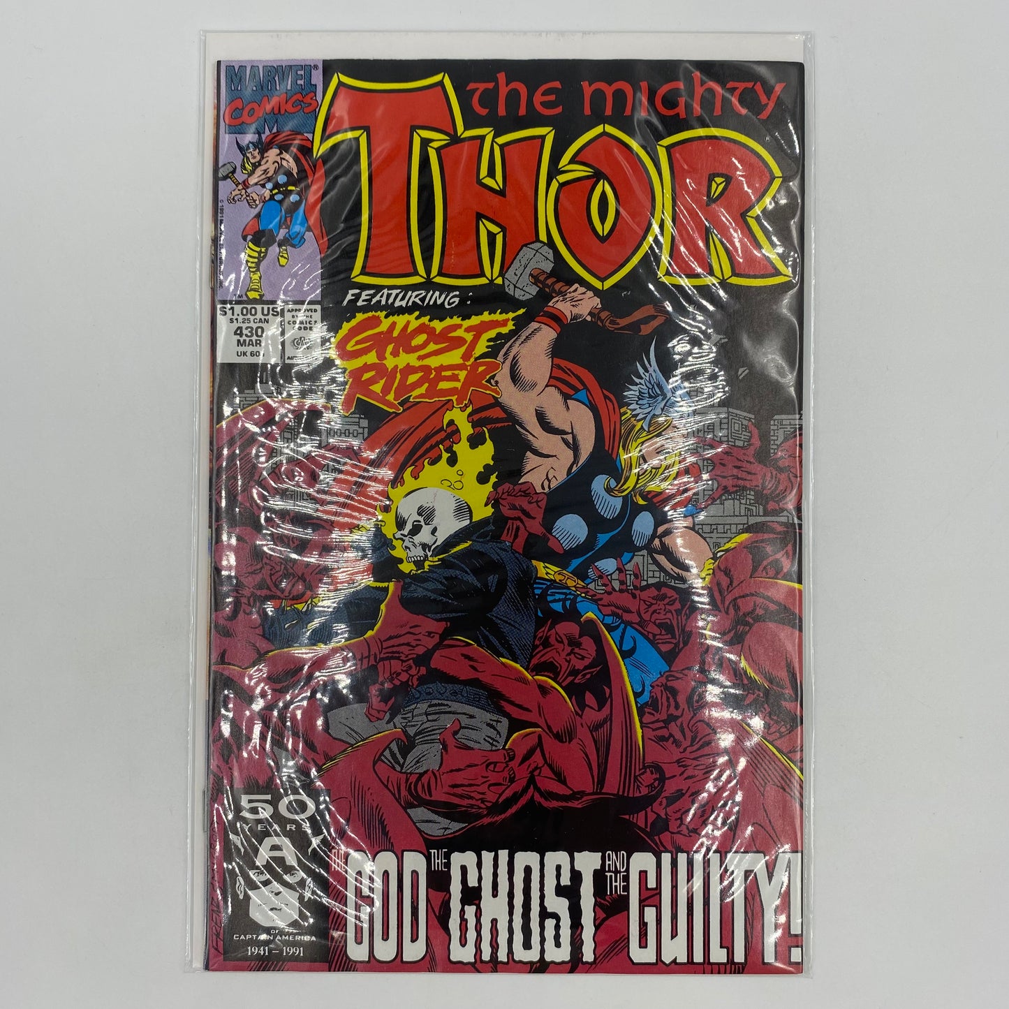 Thor #430 “The God, the Ghost, and the Guilty!” (1991) Marvel