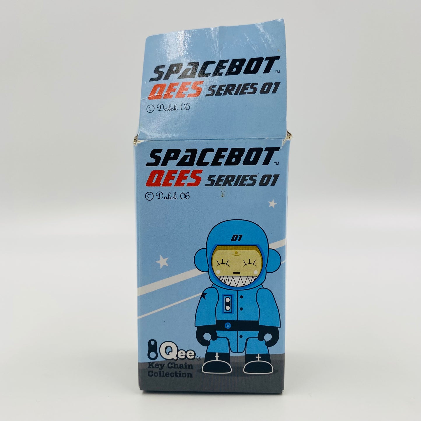 Spacebot Qees by Dalek 2.5” keychain (2006) Toy2R