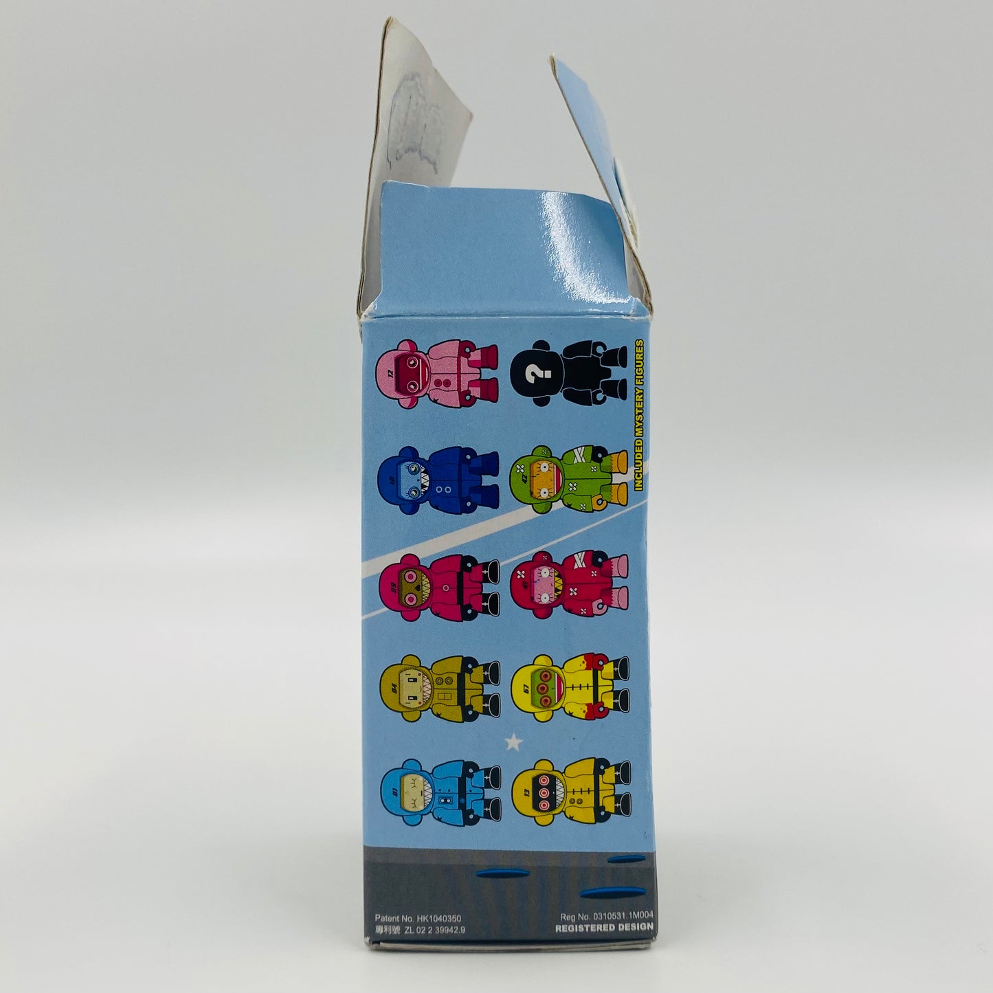 Spacebot Qees by Dalek 2.5” keychain (2006) Toy2R