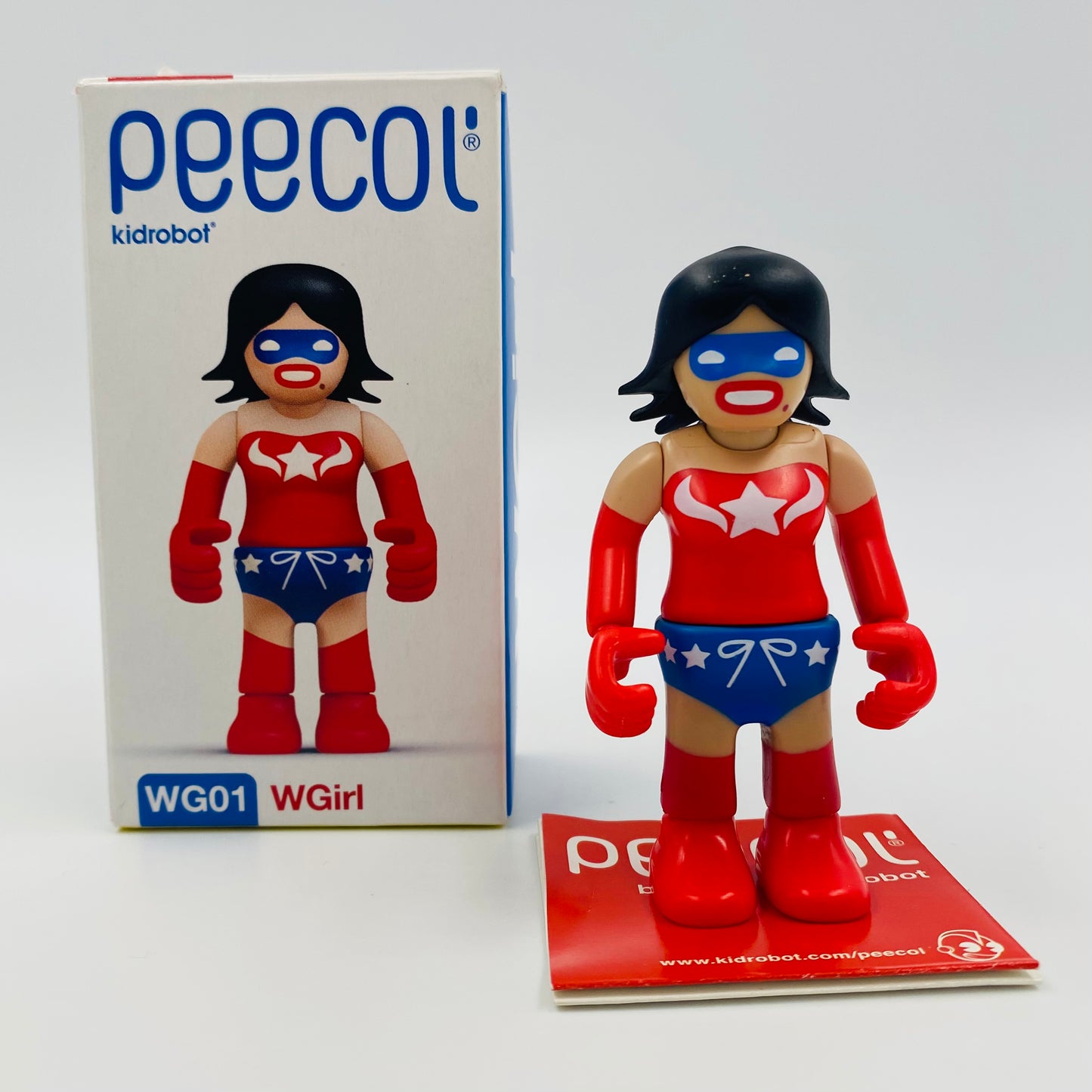 Peecol by eBoy WG01 WGirl loose 3.25" action figure (2007) Kidrobot