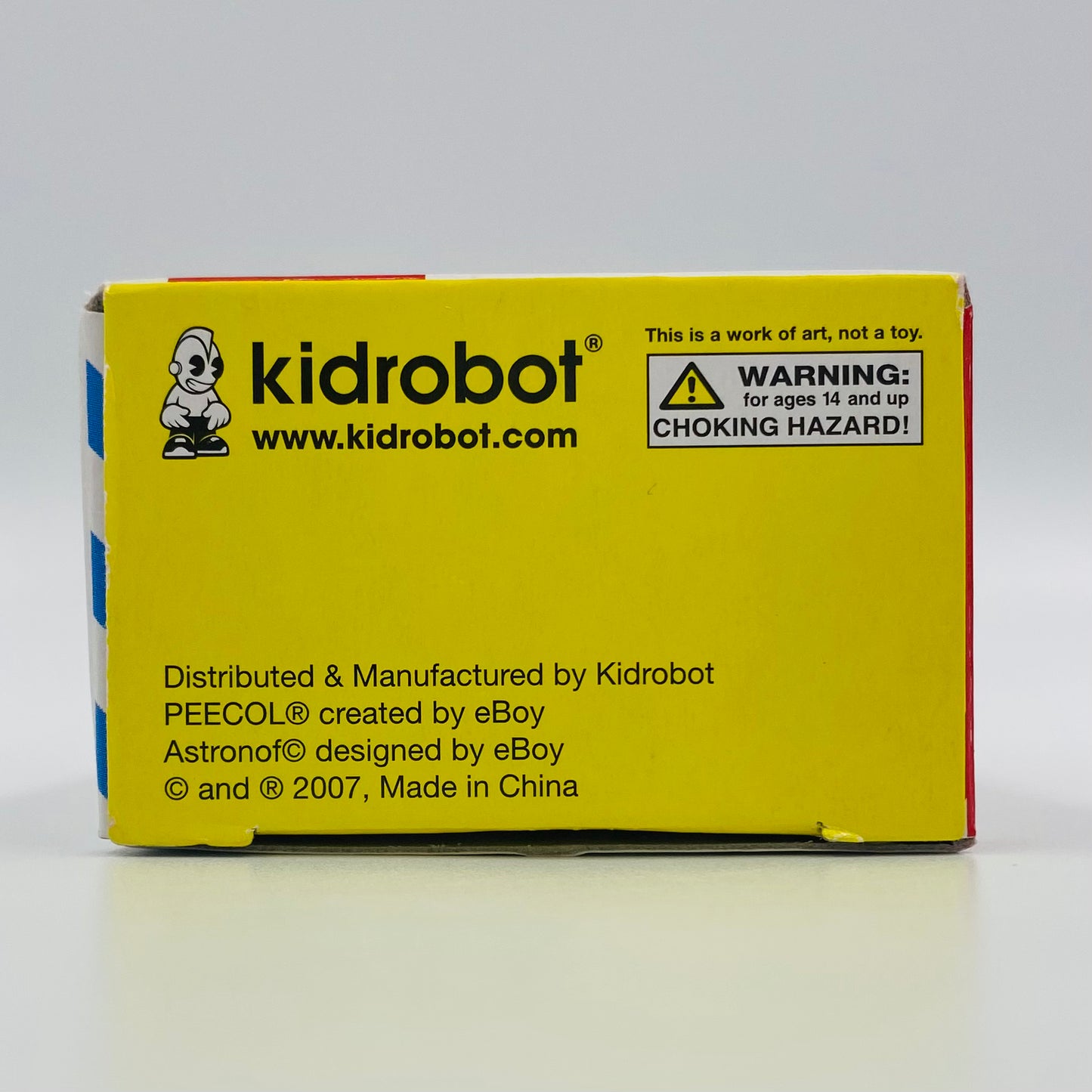 Peecol by eBoy AS01 Astronof boxed 3.5" action figure (2007) Kidrobot