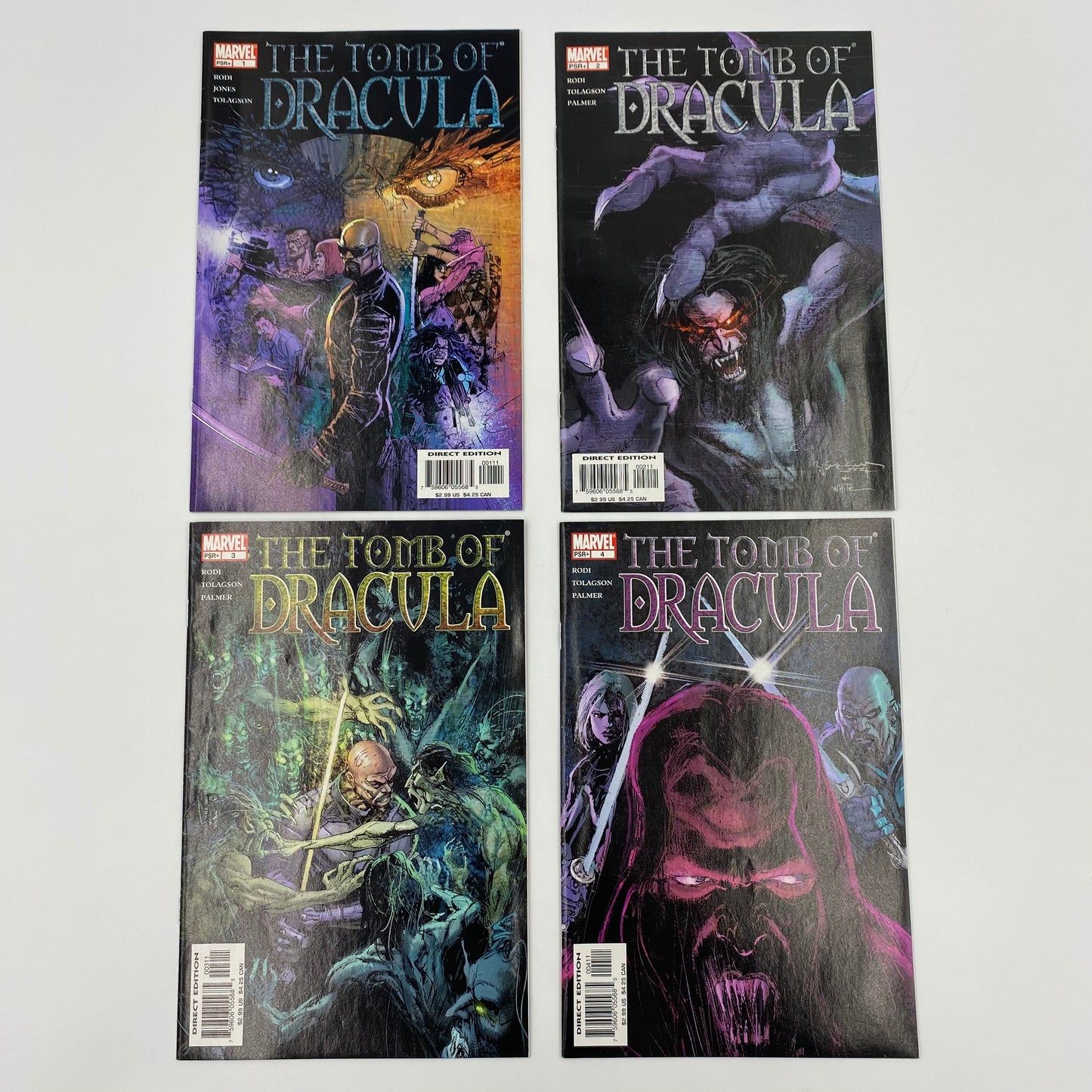 The Tomb of Dracula #1-4 (2004-2005) Marvel